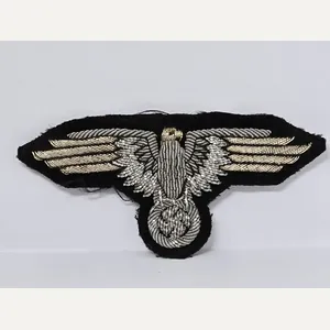 Waffen-SS Officer's Bullion Sleeve Eagle