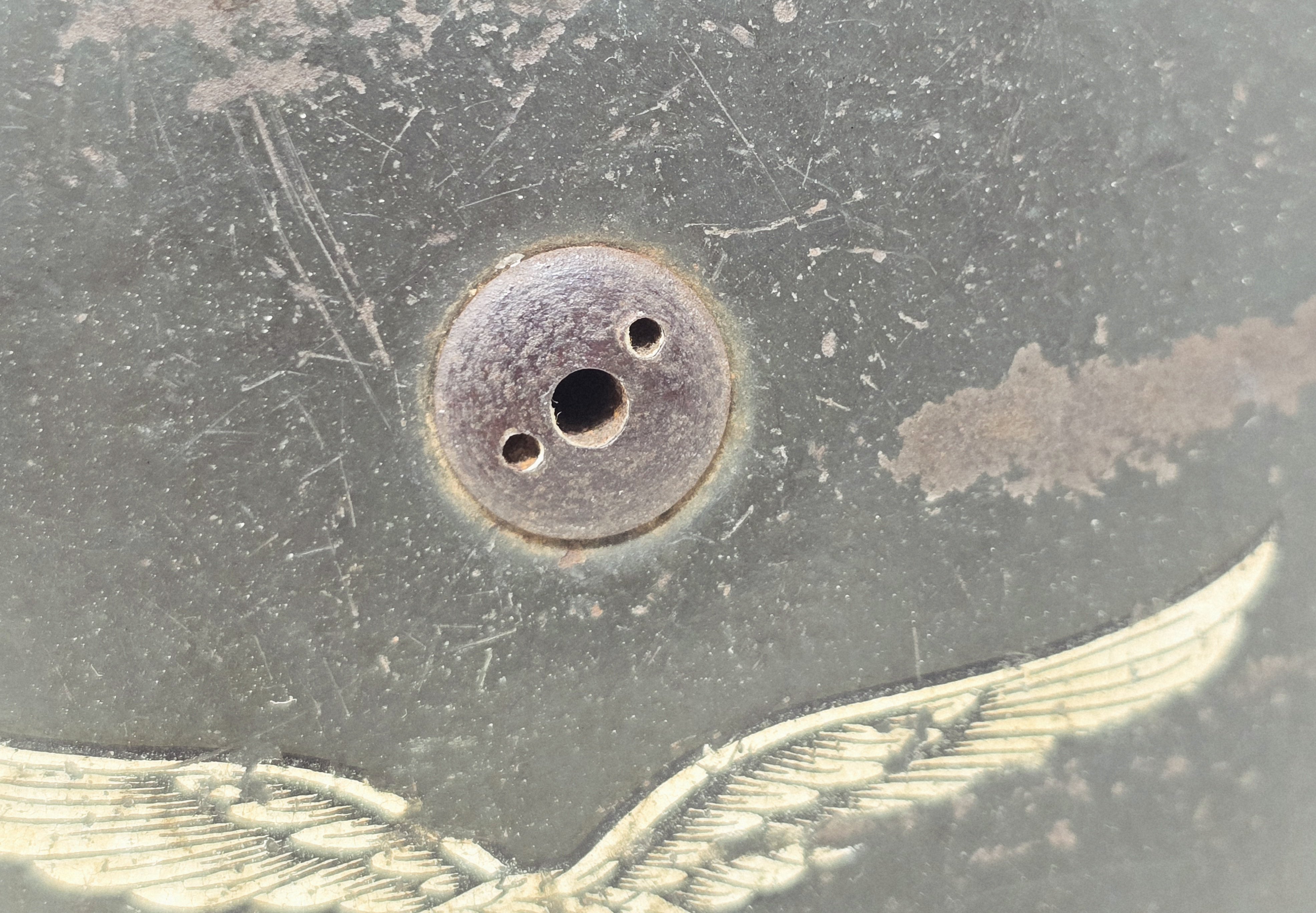 Stunning Luftwaffe FJ helmet, Early Spanner — image 21