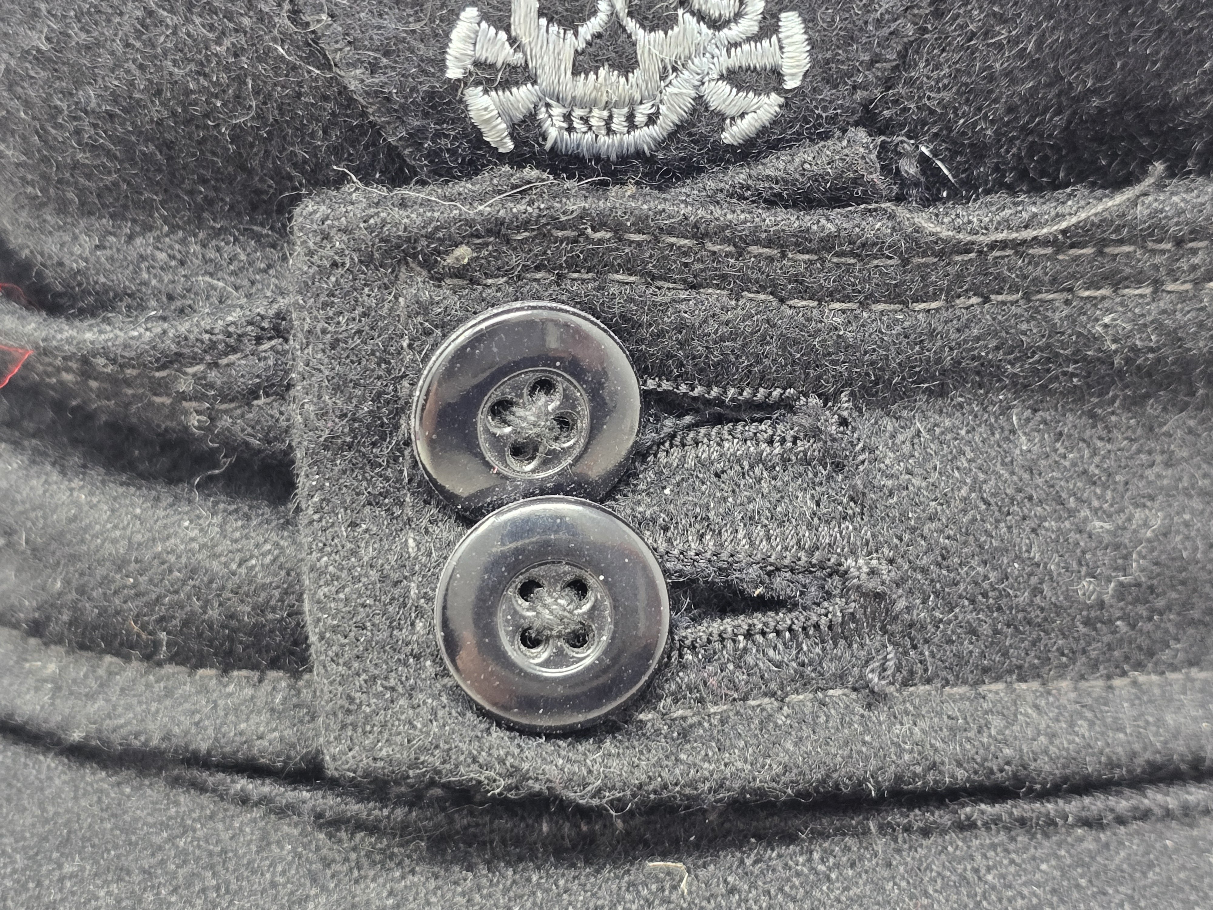 SS Panzer 'Dachau' Pattern M43 Cap — image 2