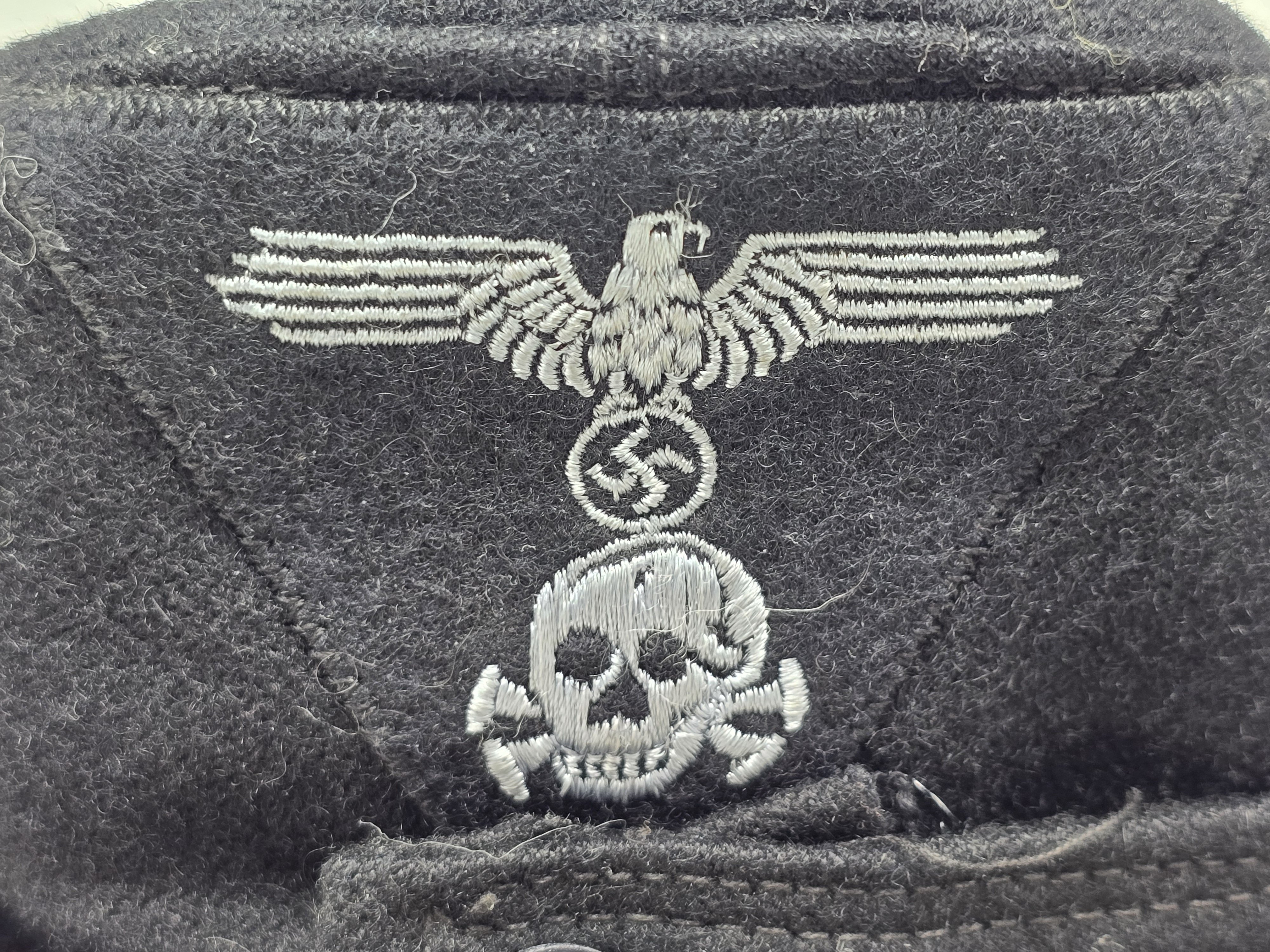 SS Panzer 'Dachau' Pattern M43 Cap — image 3