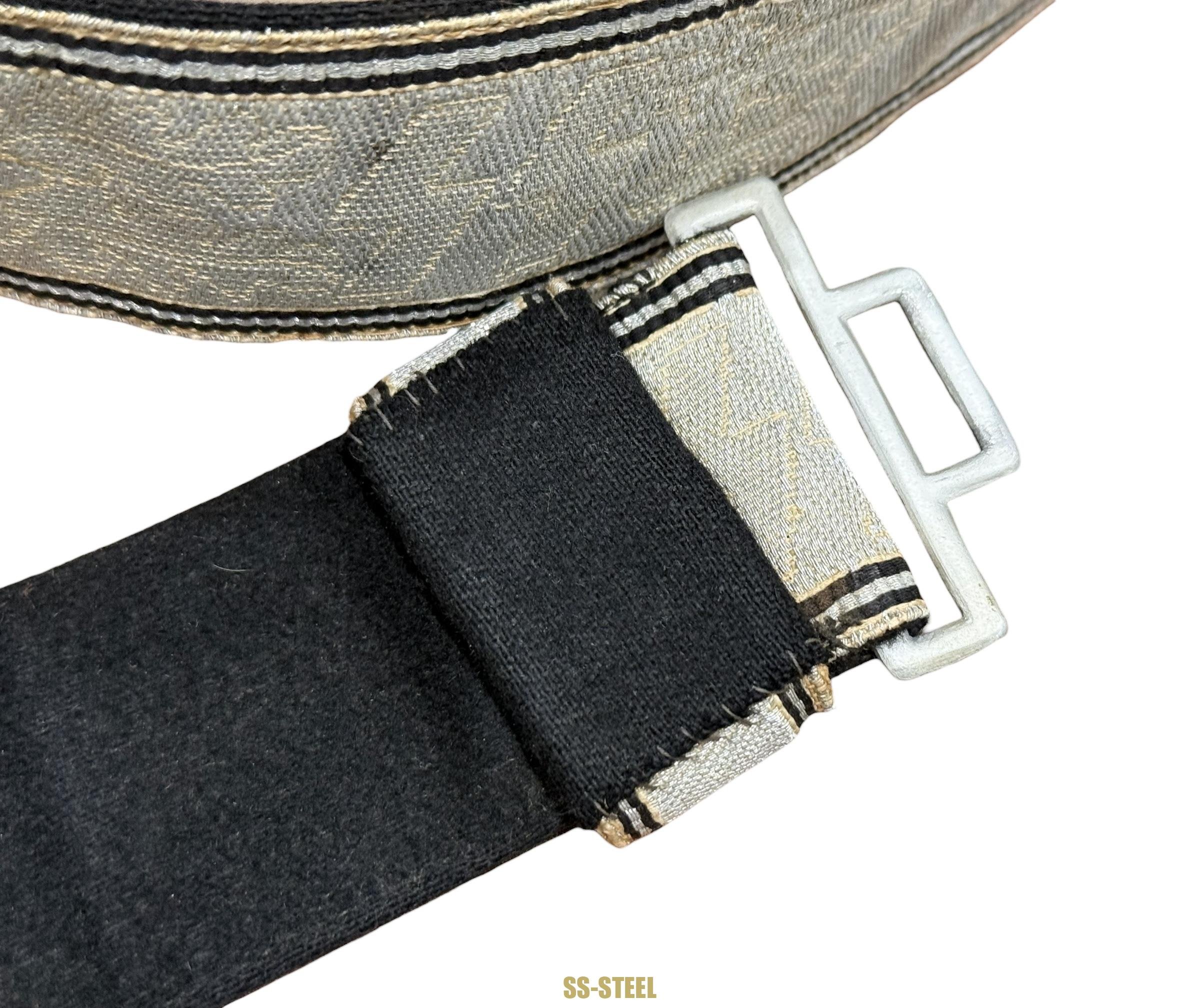 Allgemeine-SS Officers Parade/Brocade Belt and Buckle — image 13