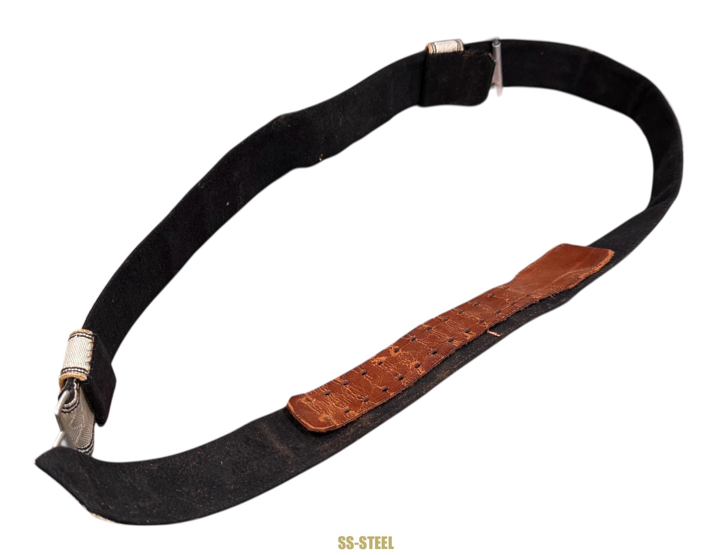 Allgemeine-SS Officers Parade/Brocade Belt and Buckle — image 15