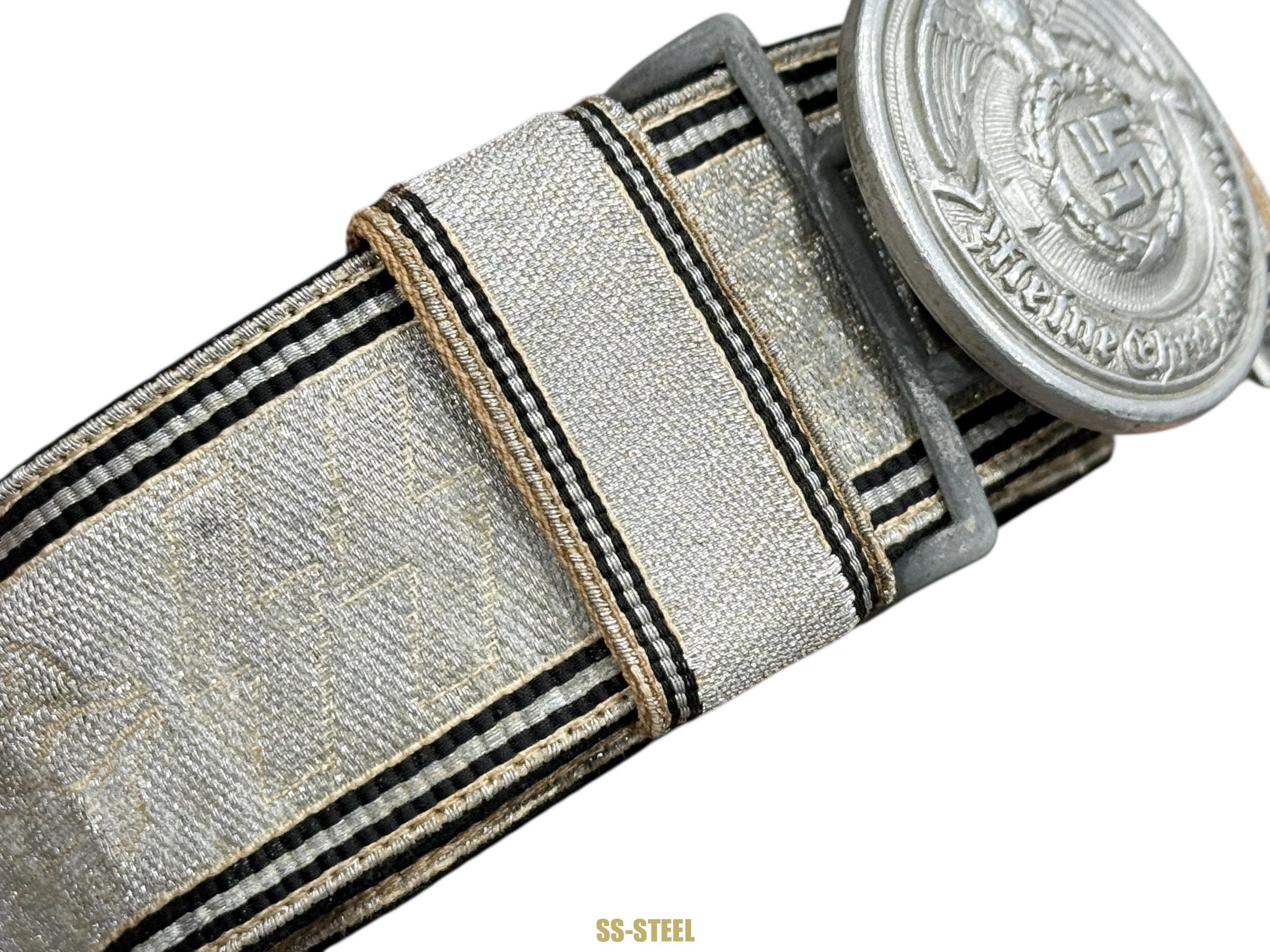 Allgemeine-SS Officers Parade/Brocade Belt and Buckle — image 7