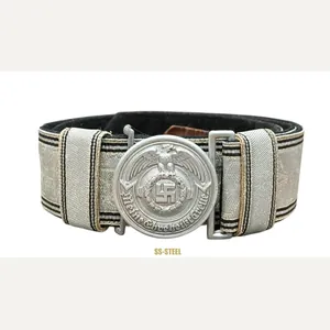 Allgemeine-SS Officers Parade/Brocade Belt and Buckle