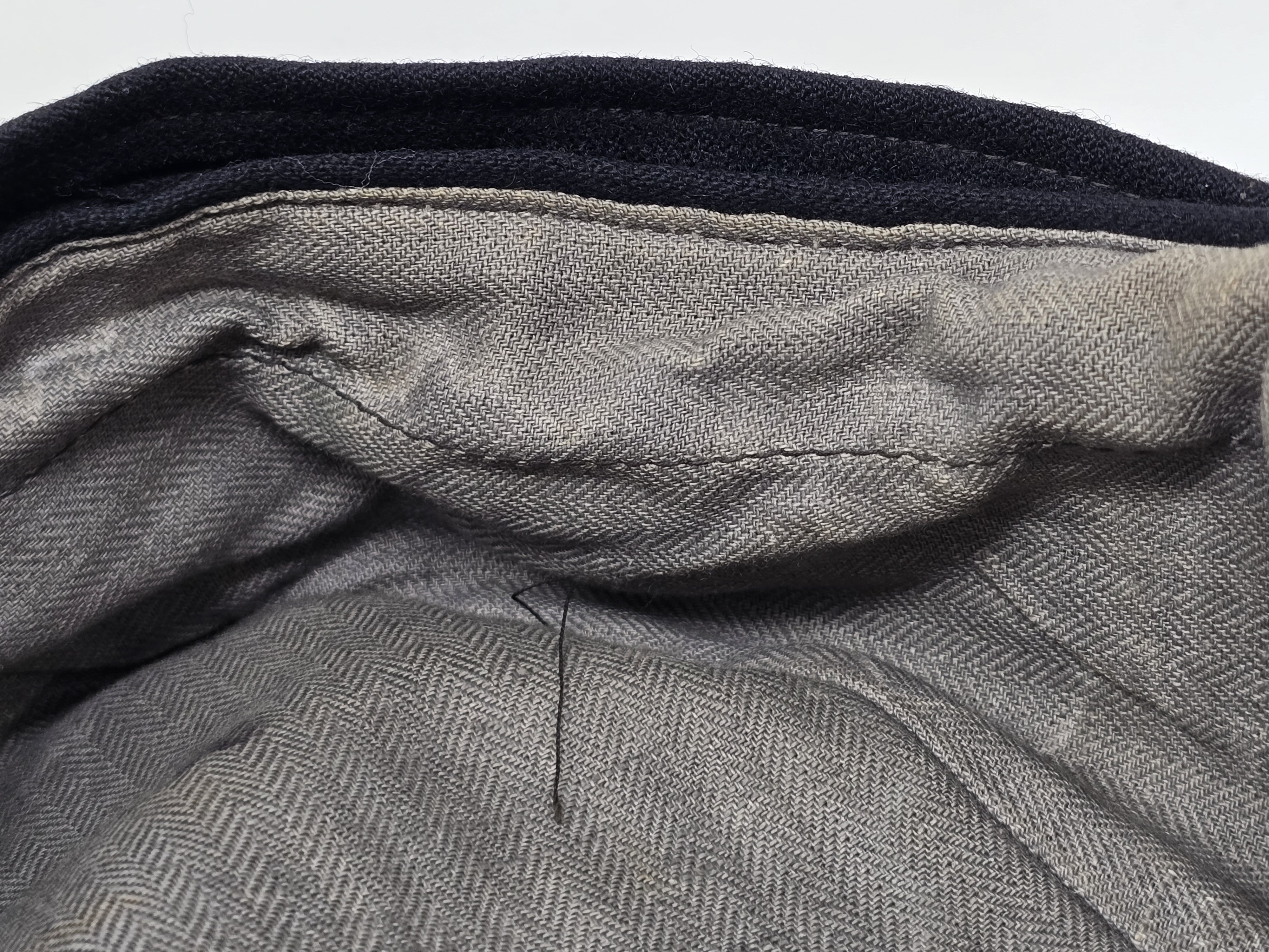 Service Worn SS Panzer M43 Cap — image 10