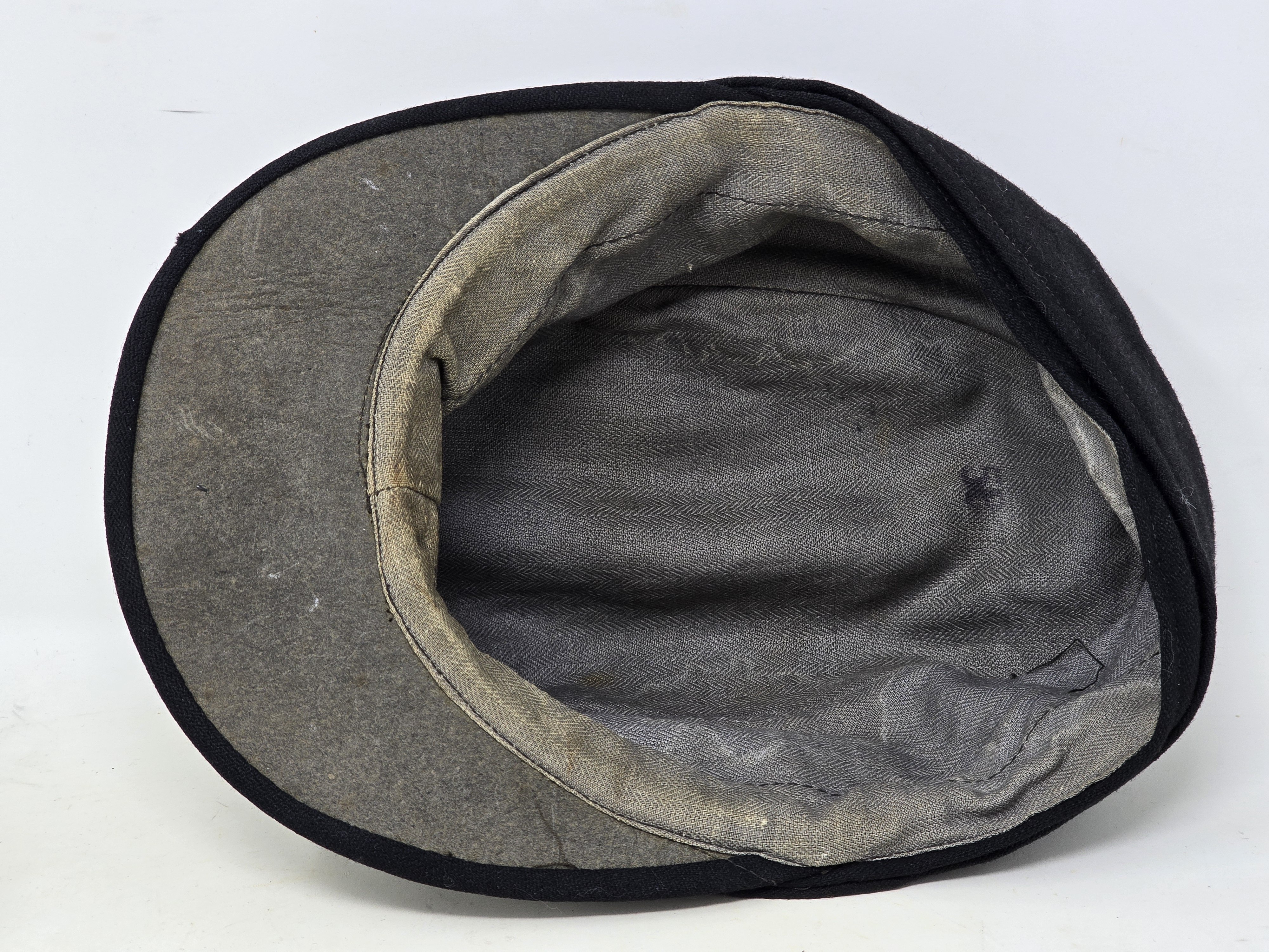 Service Worn SS Panzer M43 Cap — image 12