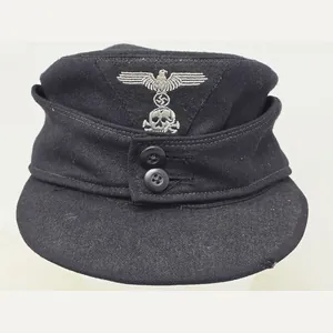 Service Worn SS Panzer M43 Cap
