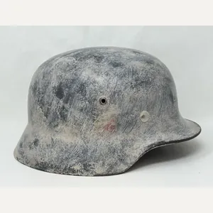 Luftwaffe M35 Double Decal Whitewash Camo Helmet