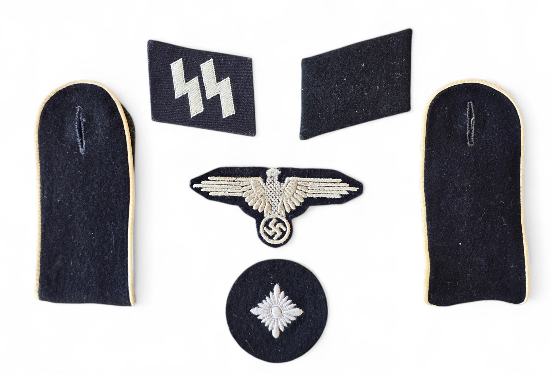 Waffen-SS Enlisted Insignia Grouping — image 2
