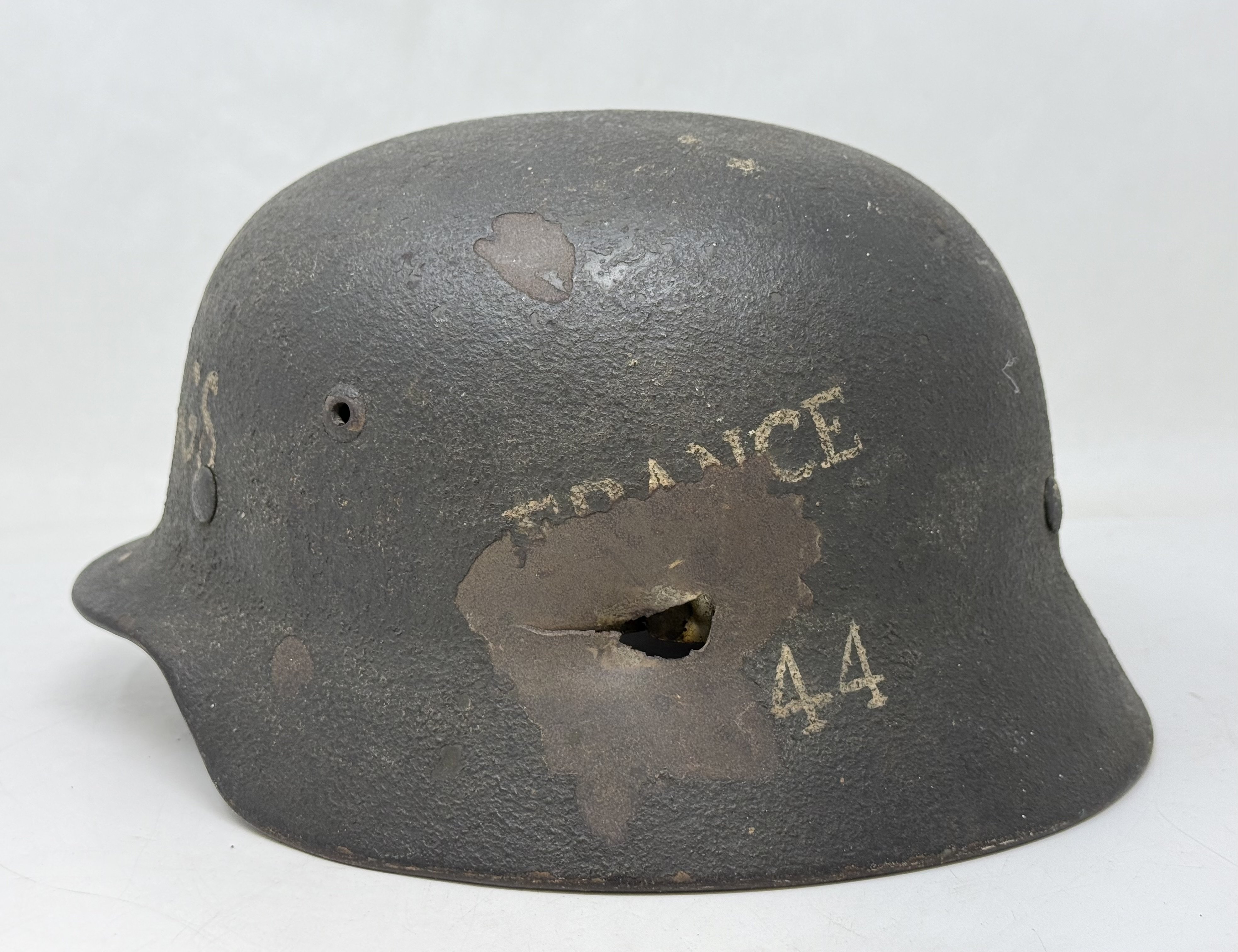M35 Battle Damaged Veteran Helmet — image 10