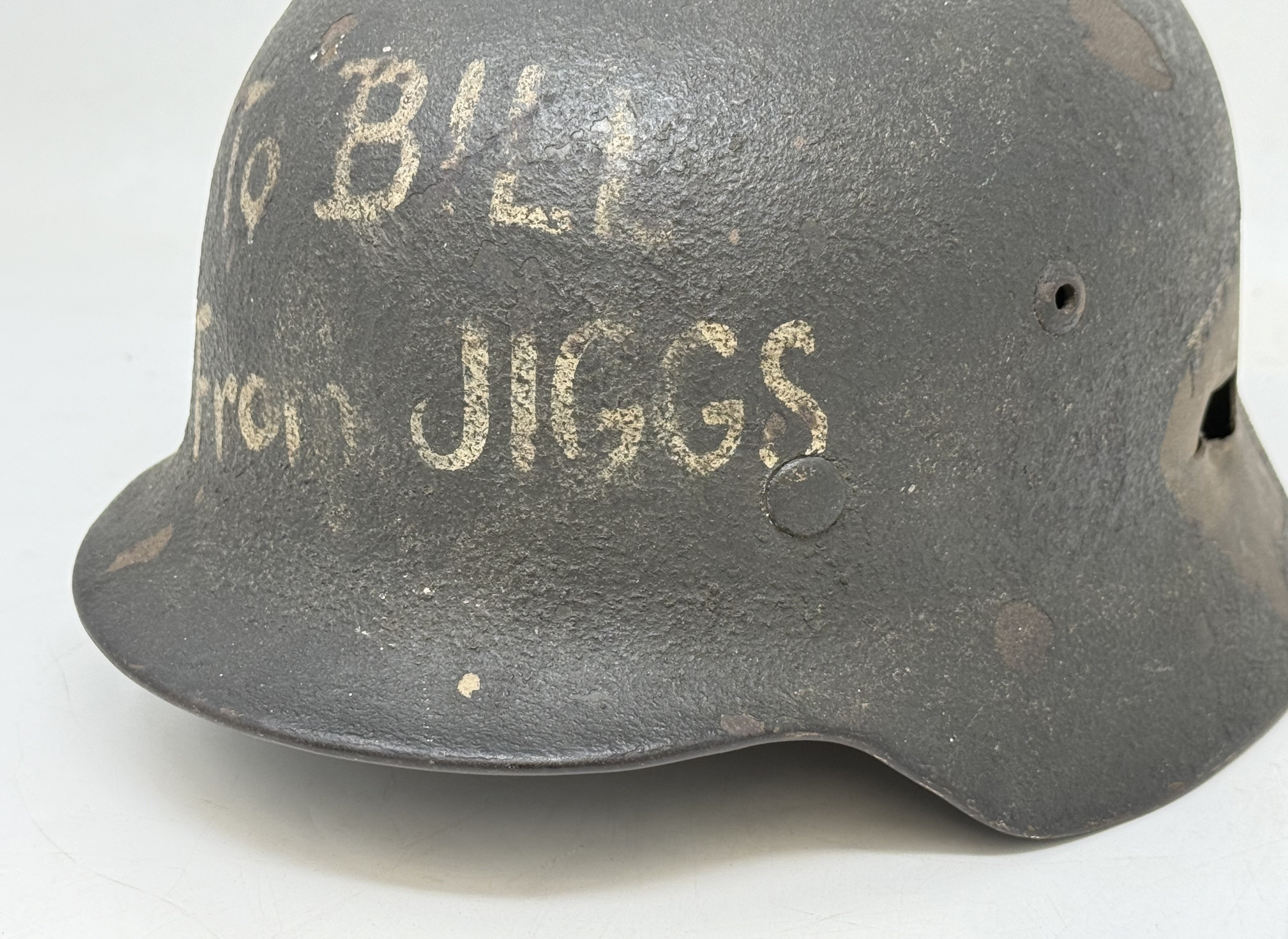 M35 Battle Damaged Veteran Helmet — image 13