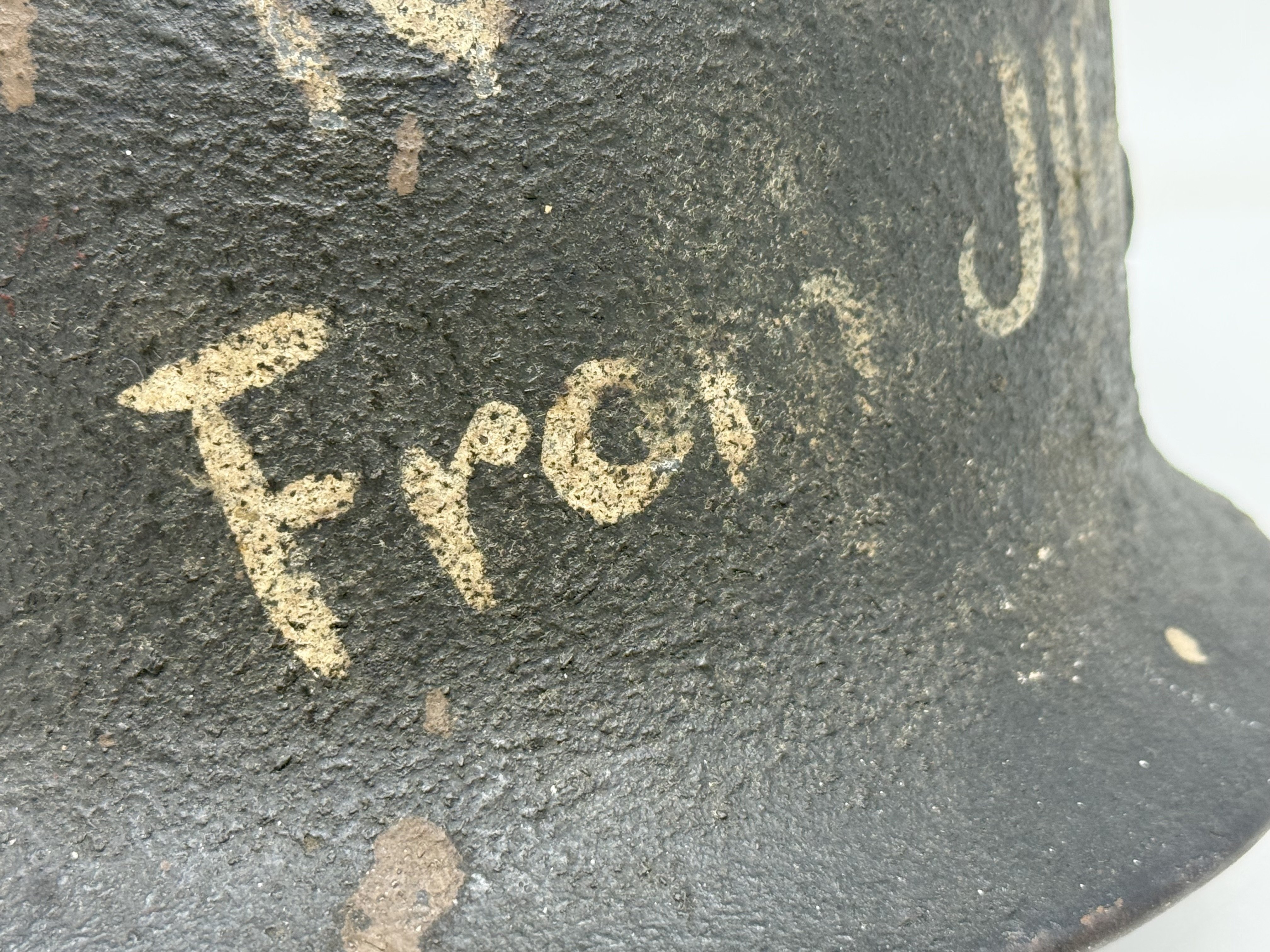 M35 Battle Damaged Veteran Helmet — image 15
