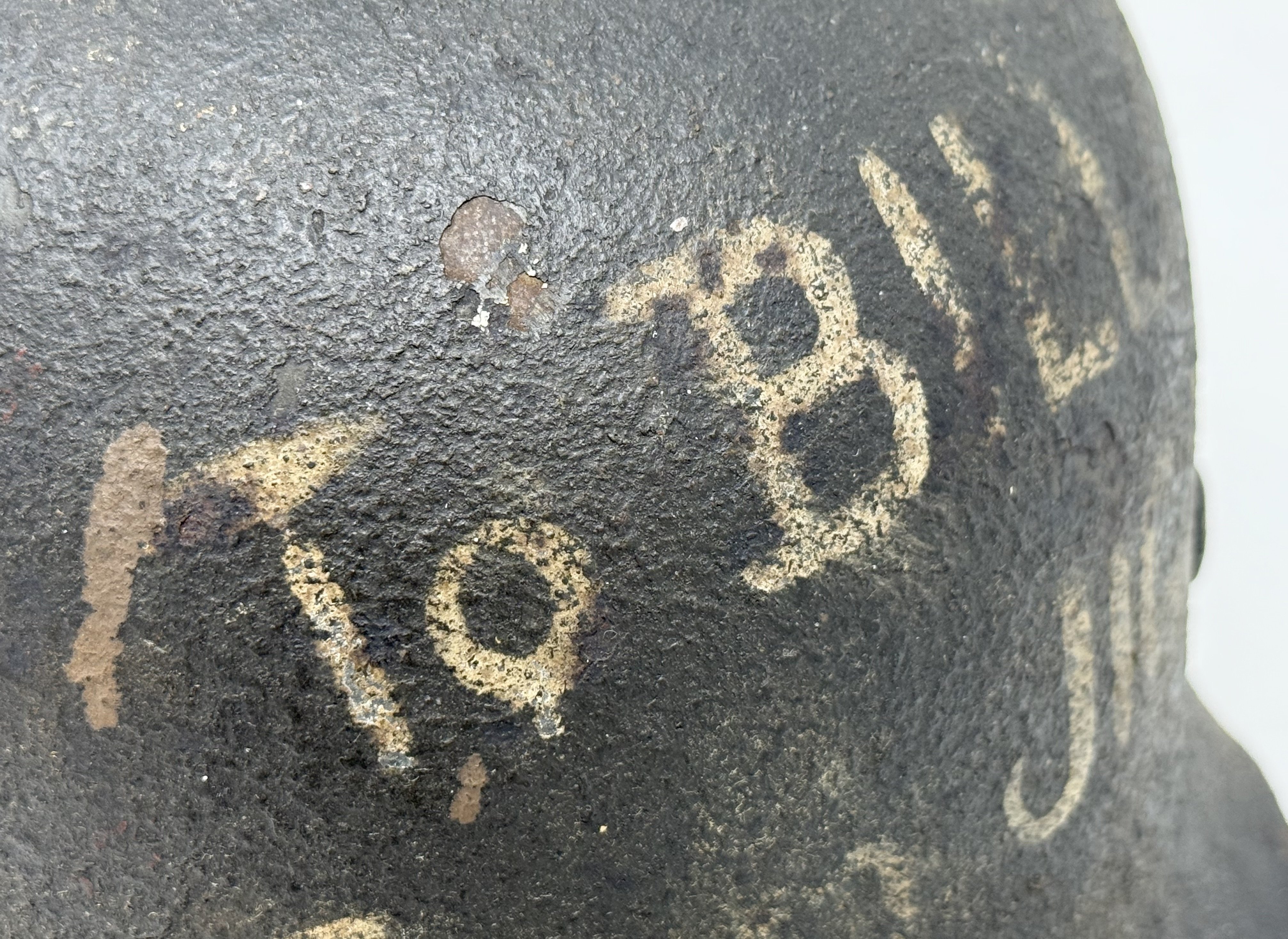 M35 Battle Damaged Veteran Helmet — image 16