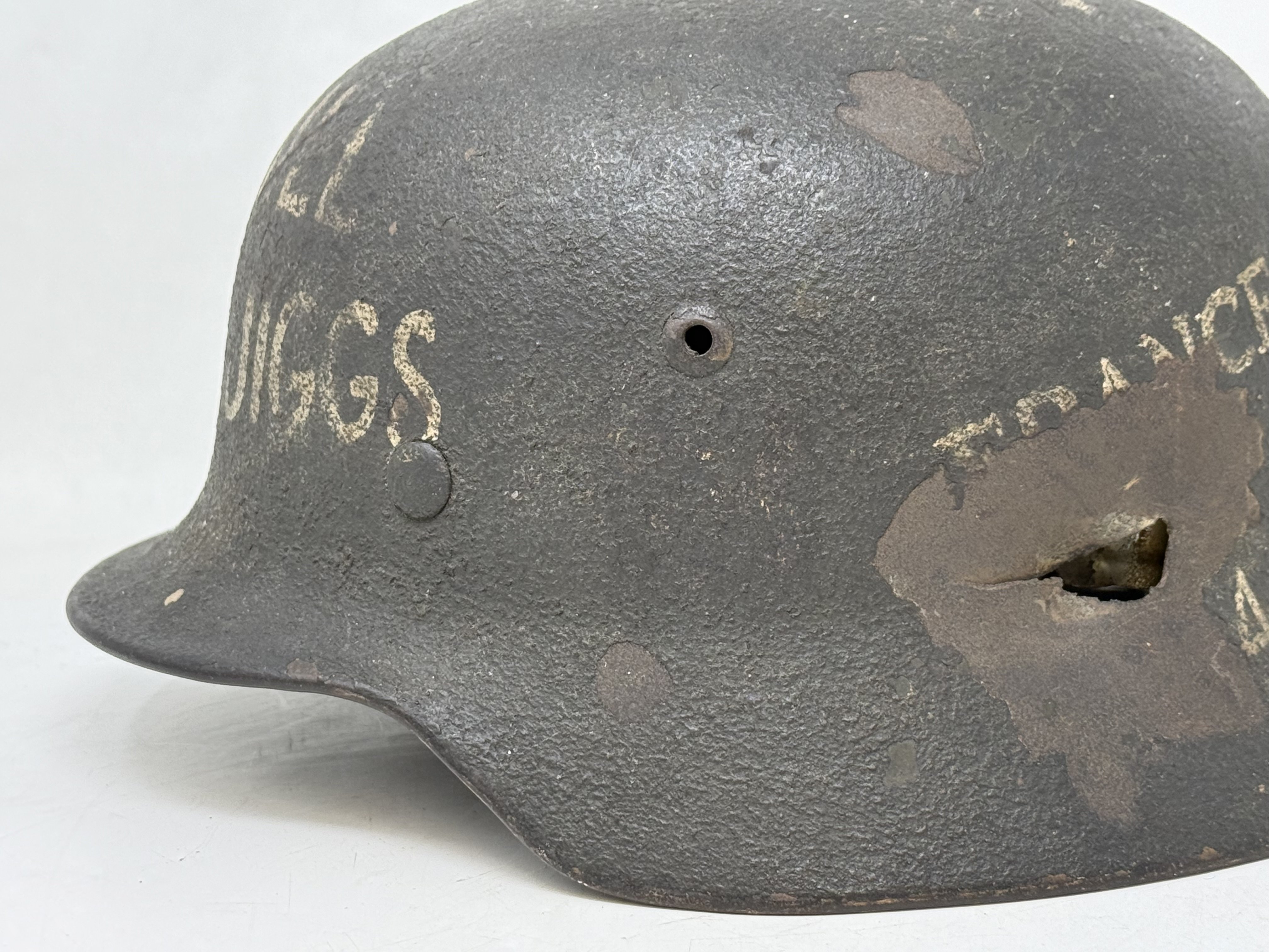 M35 Battle Damaged Veteran Helmet — image 17