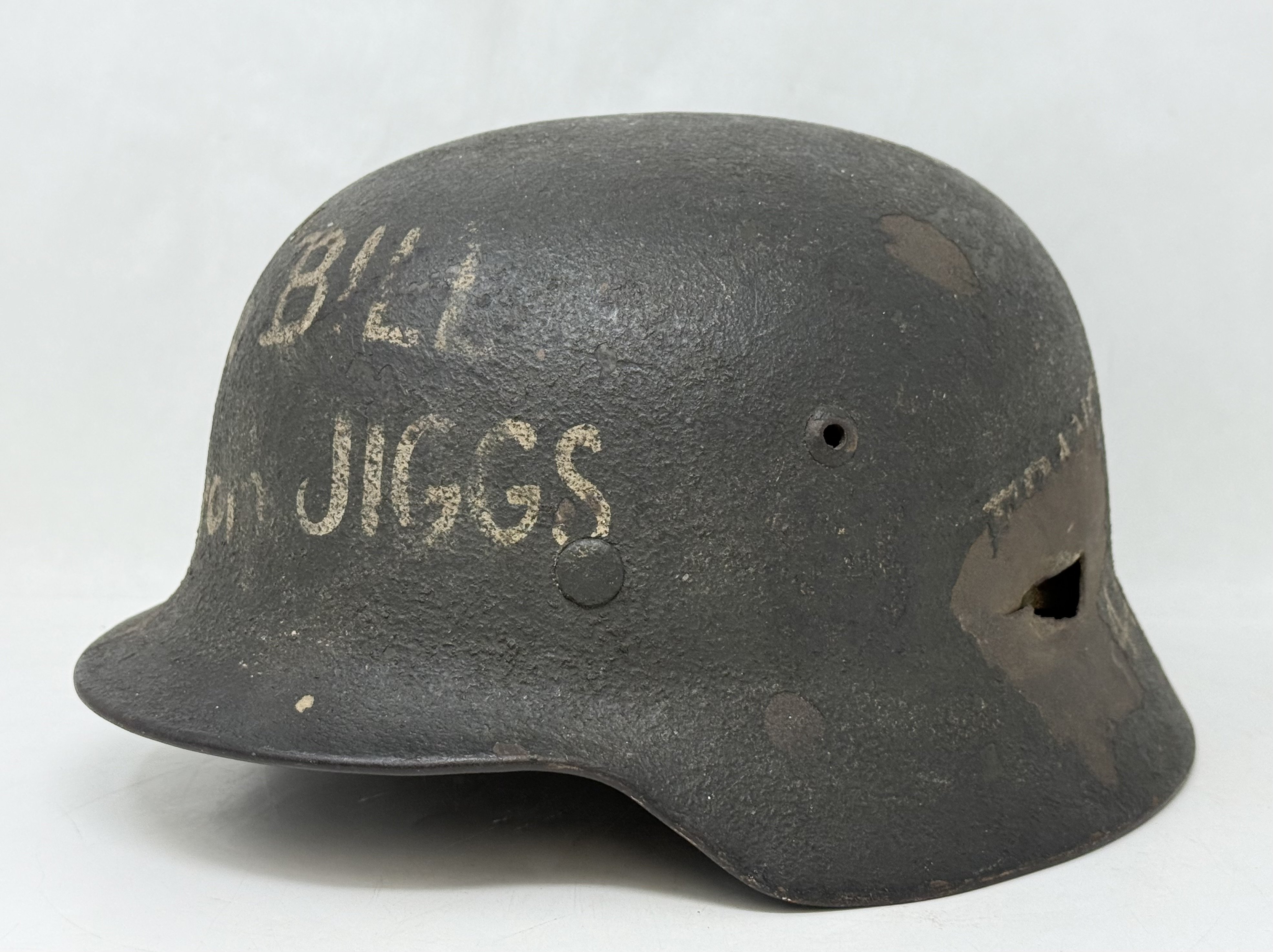 M35 Battle Damaged Veteran Helmet — image 2