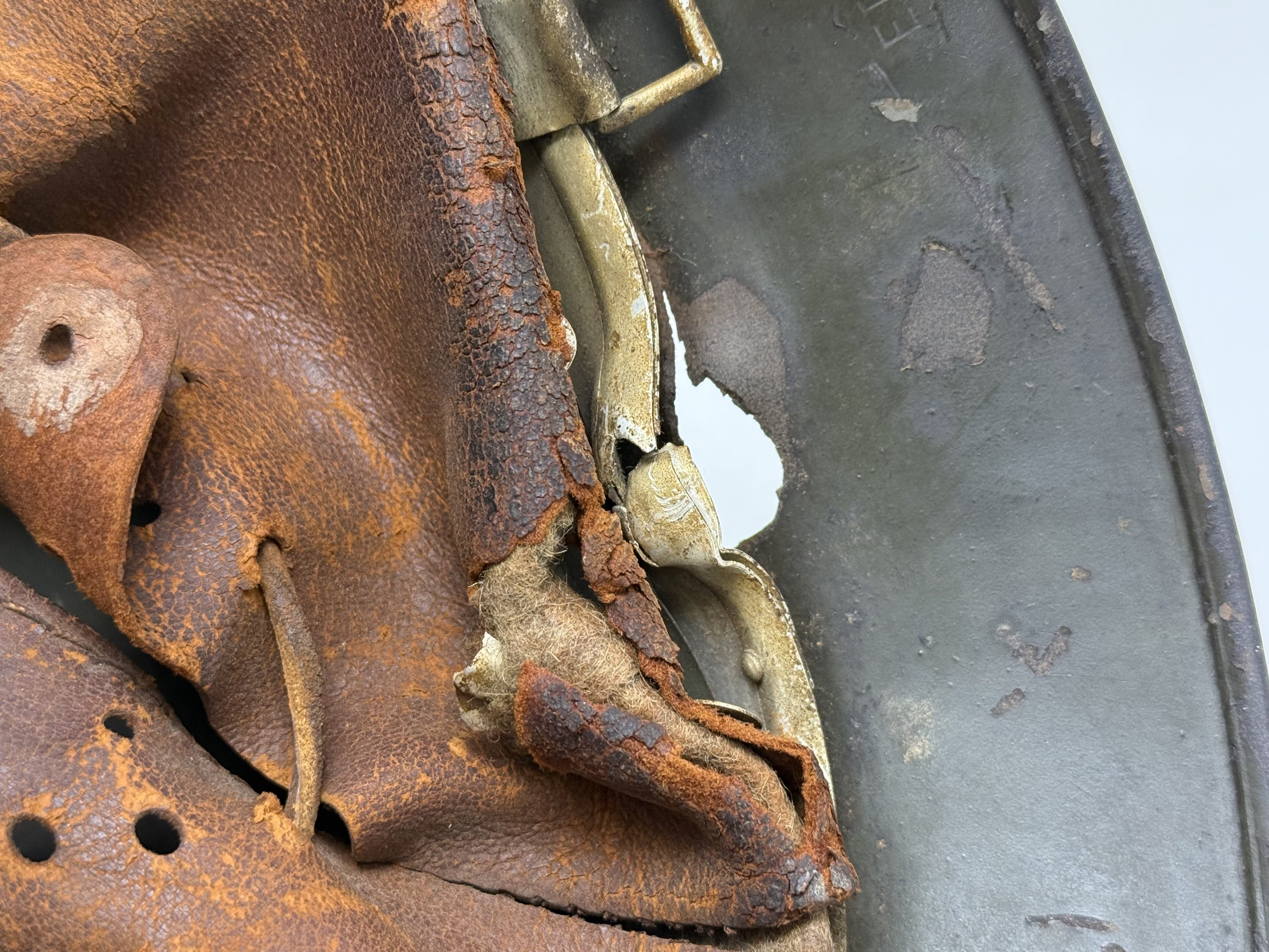 M35 Battle Damaged Veteran Helmet — image 23