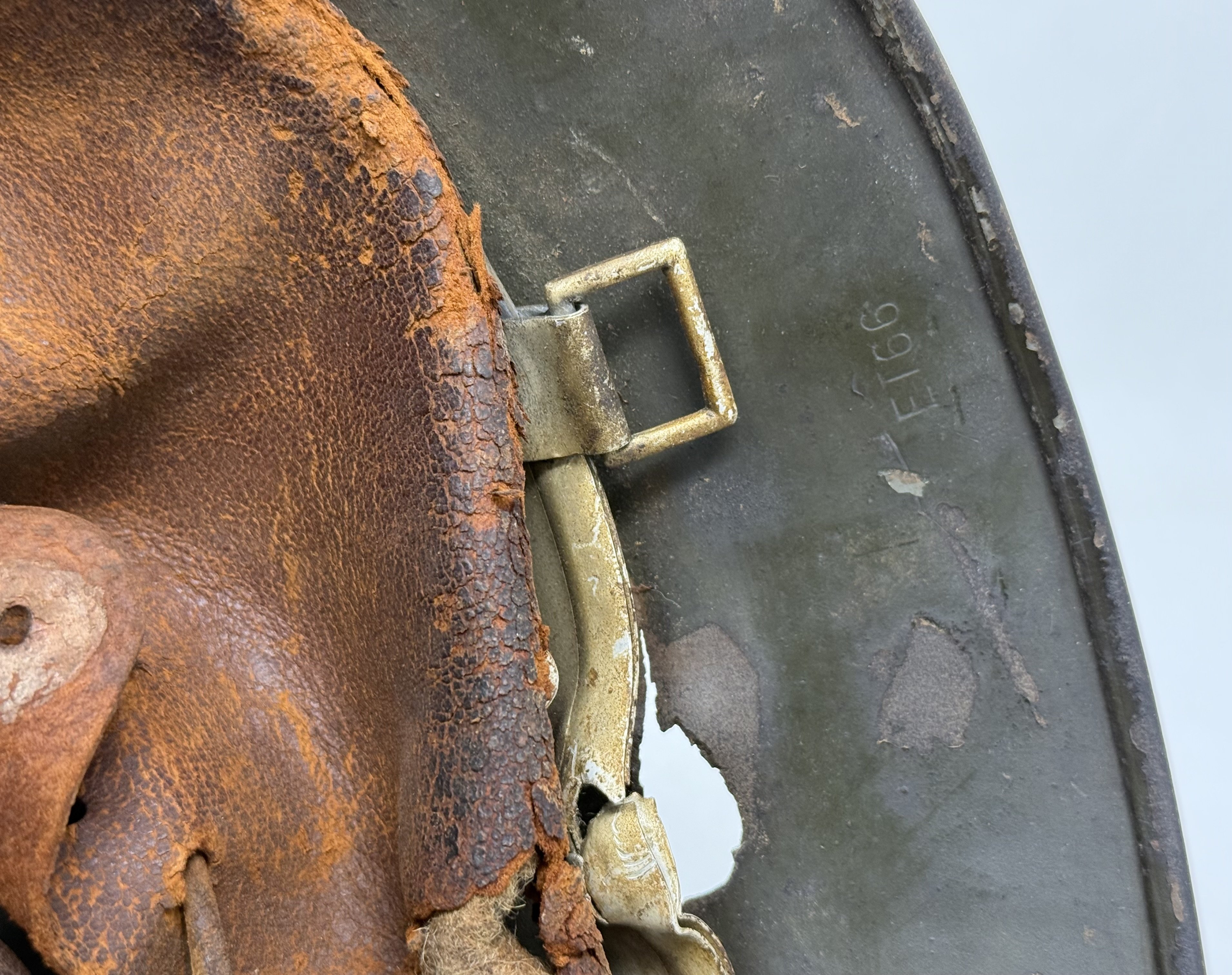 M35 Battle Damaged Veteran Helmet — image 24