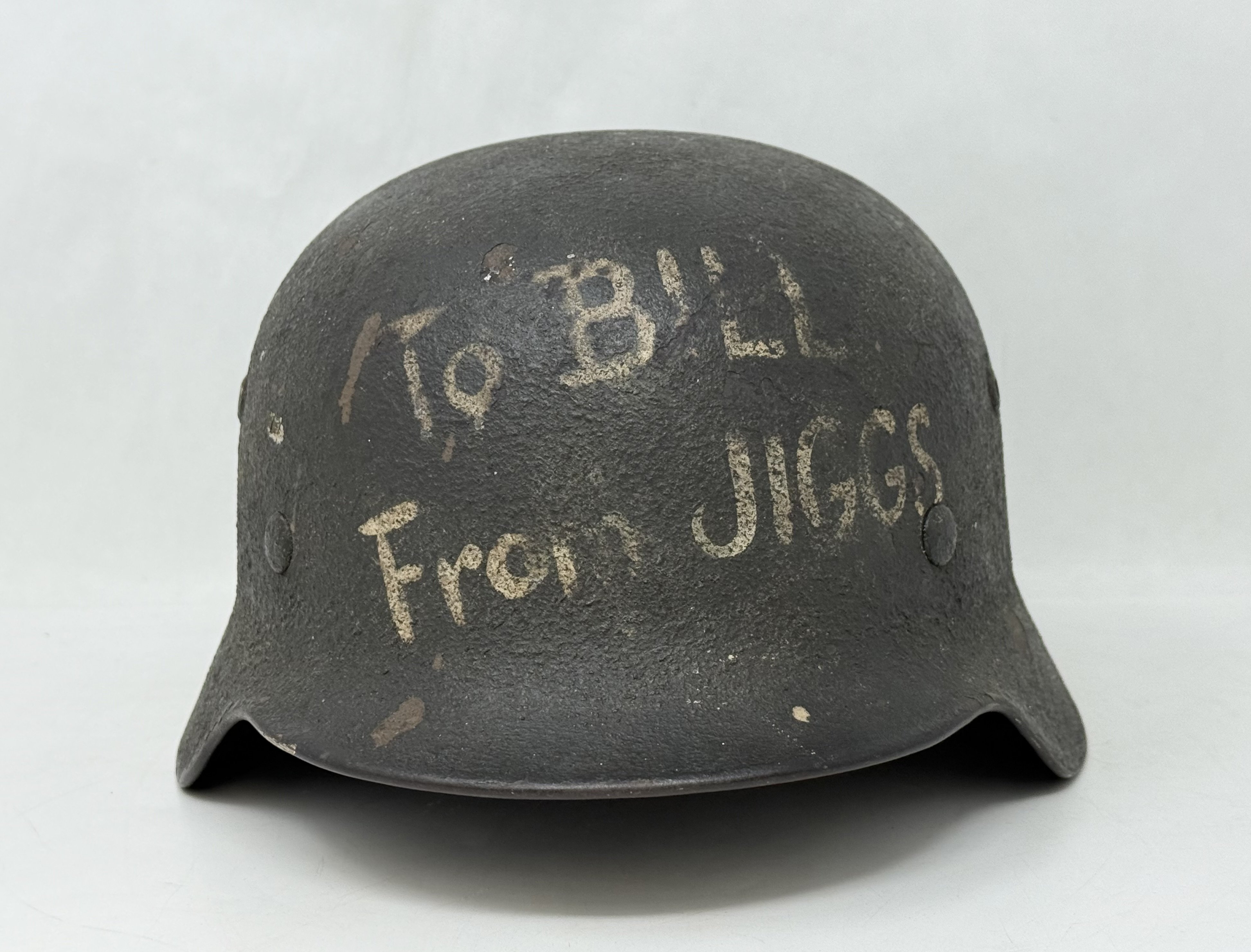 M35 Battle Damaged Veteran Helmet — image 3