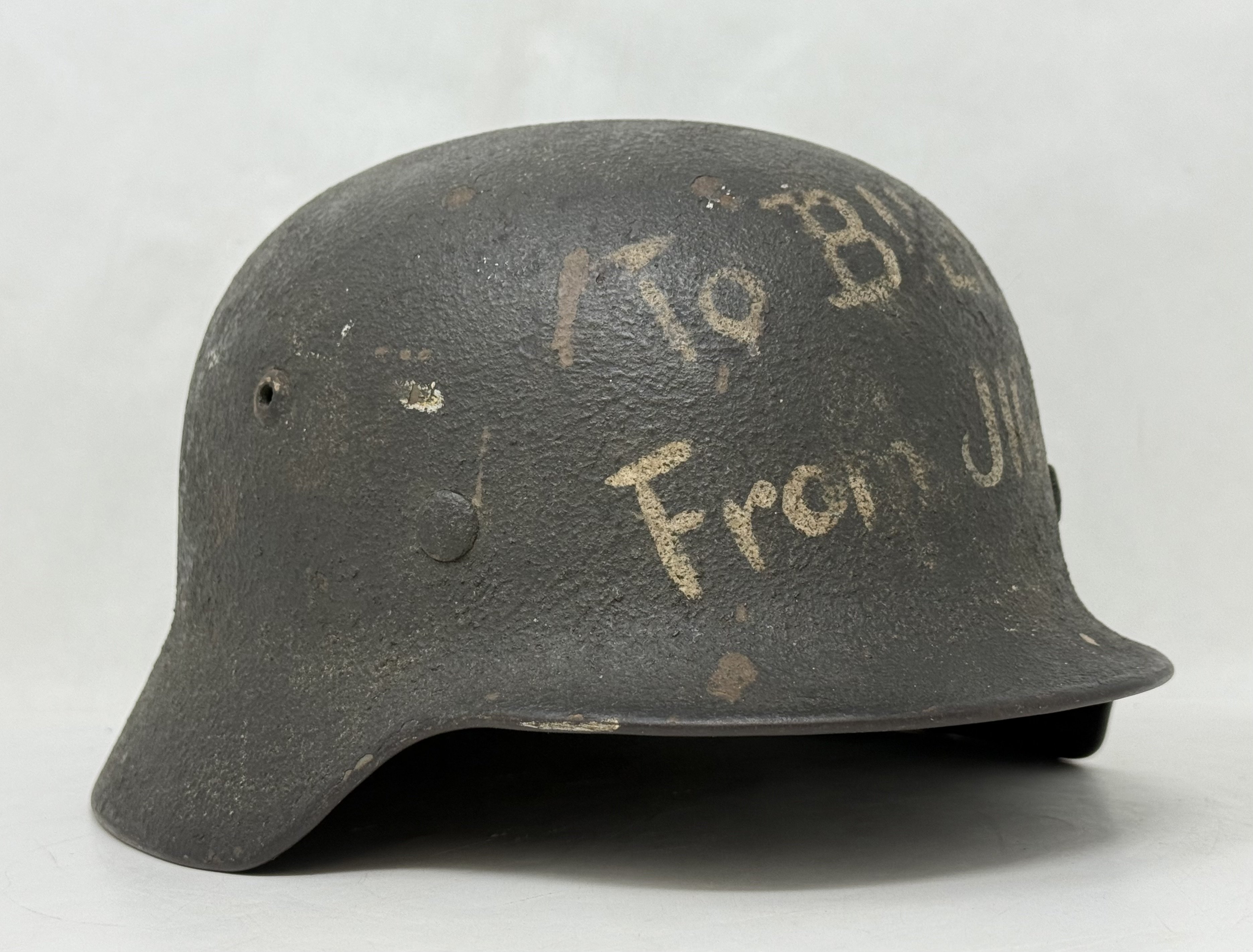 M35 Battle Damaged Veteran Helmet — image 4
