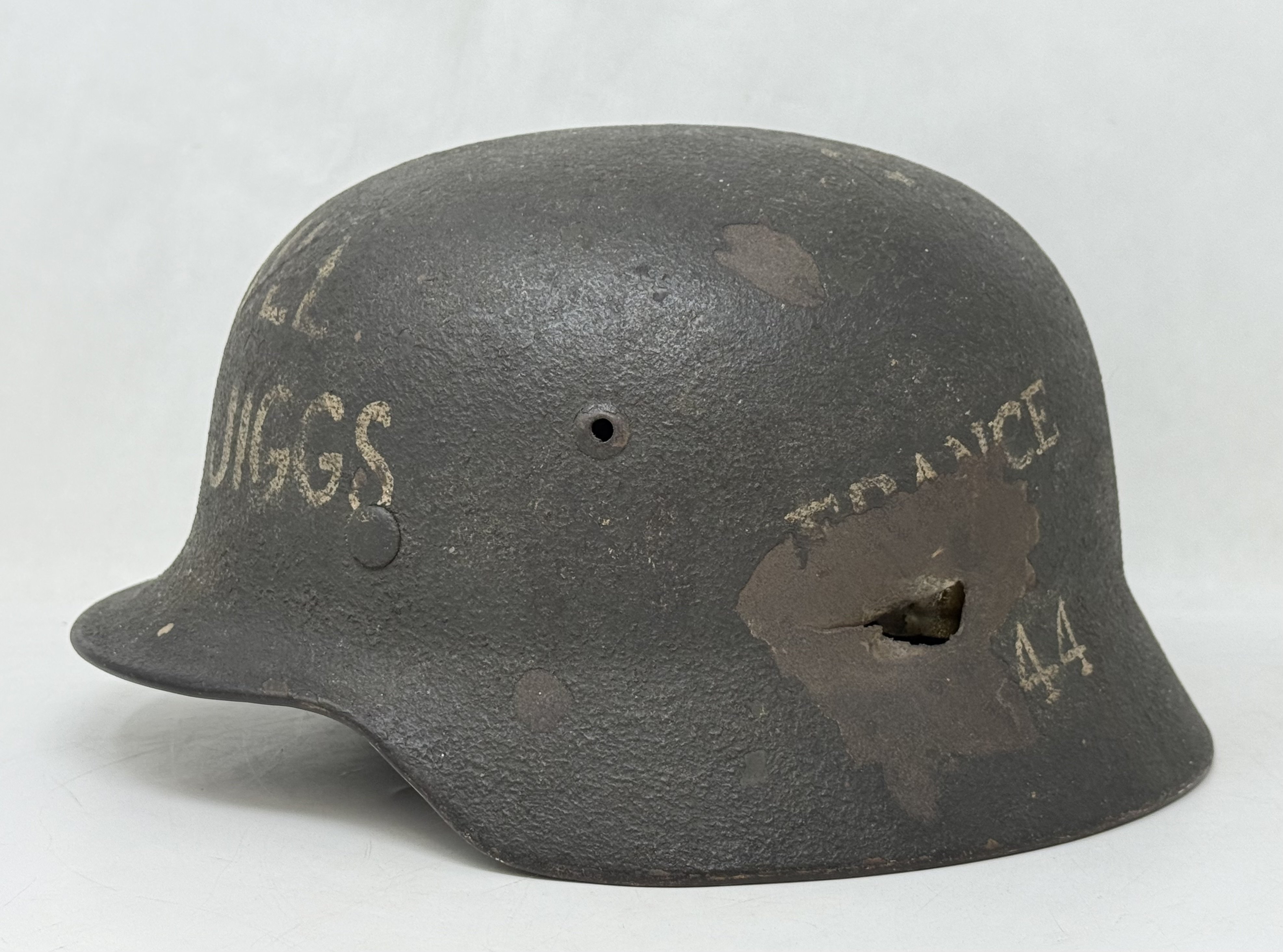 M35 Battle Damaged Veteran Helmet — image 6