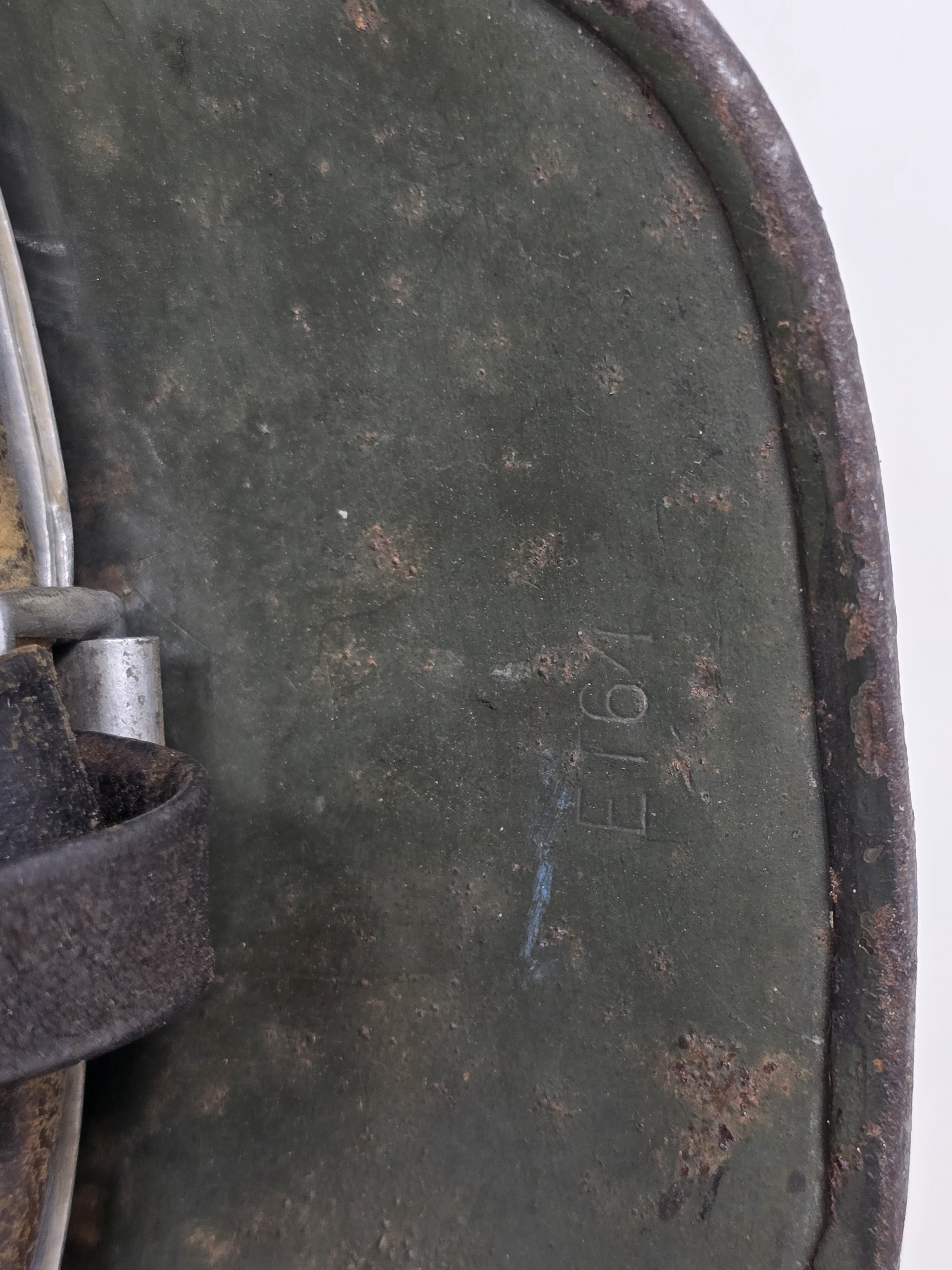 M35 Feldgrau Overpaint Combat Helmet — image 6