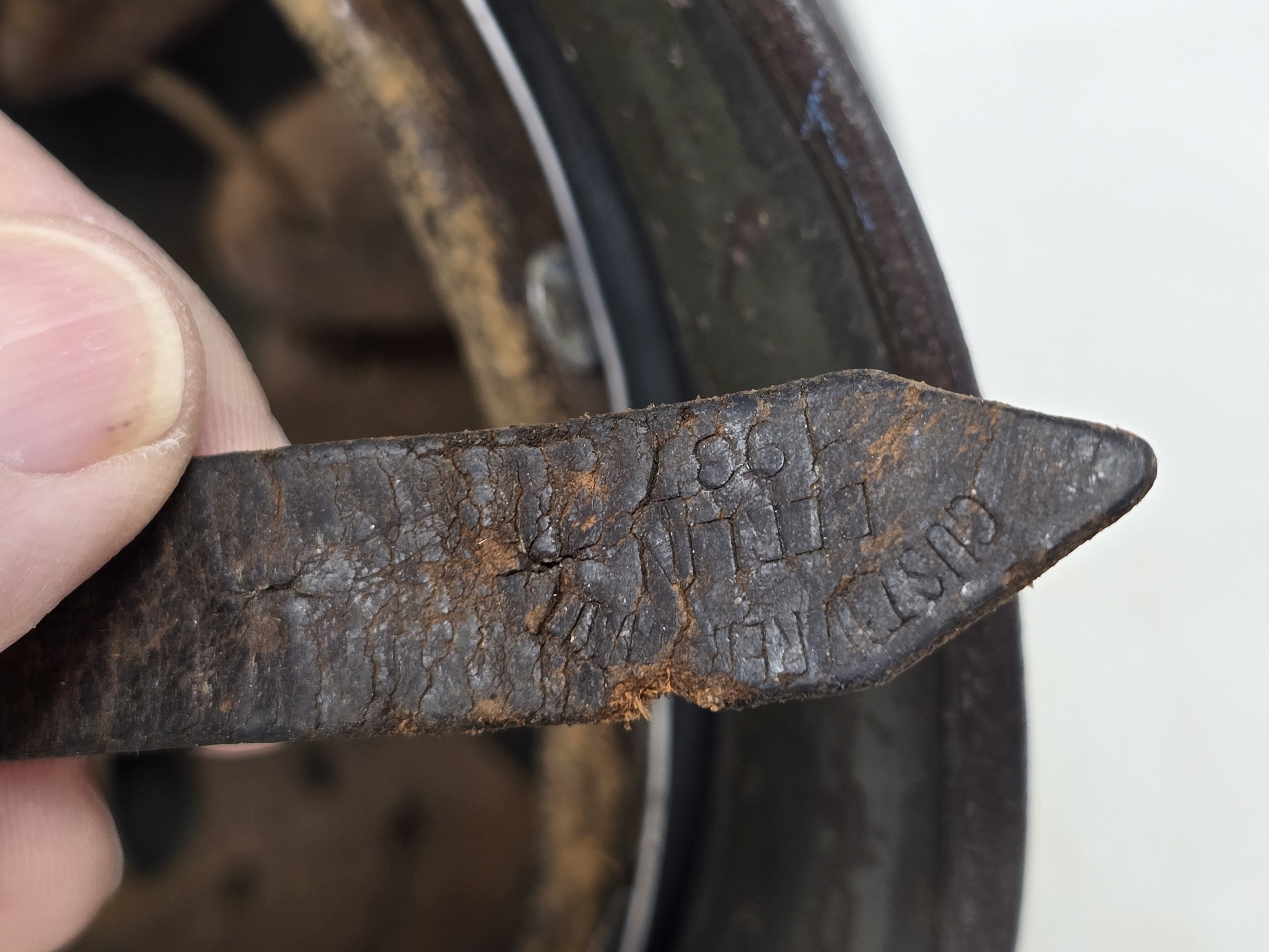 M35 Feldgrau Overpaint Combat Helmet — image 8