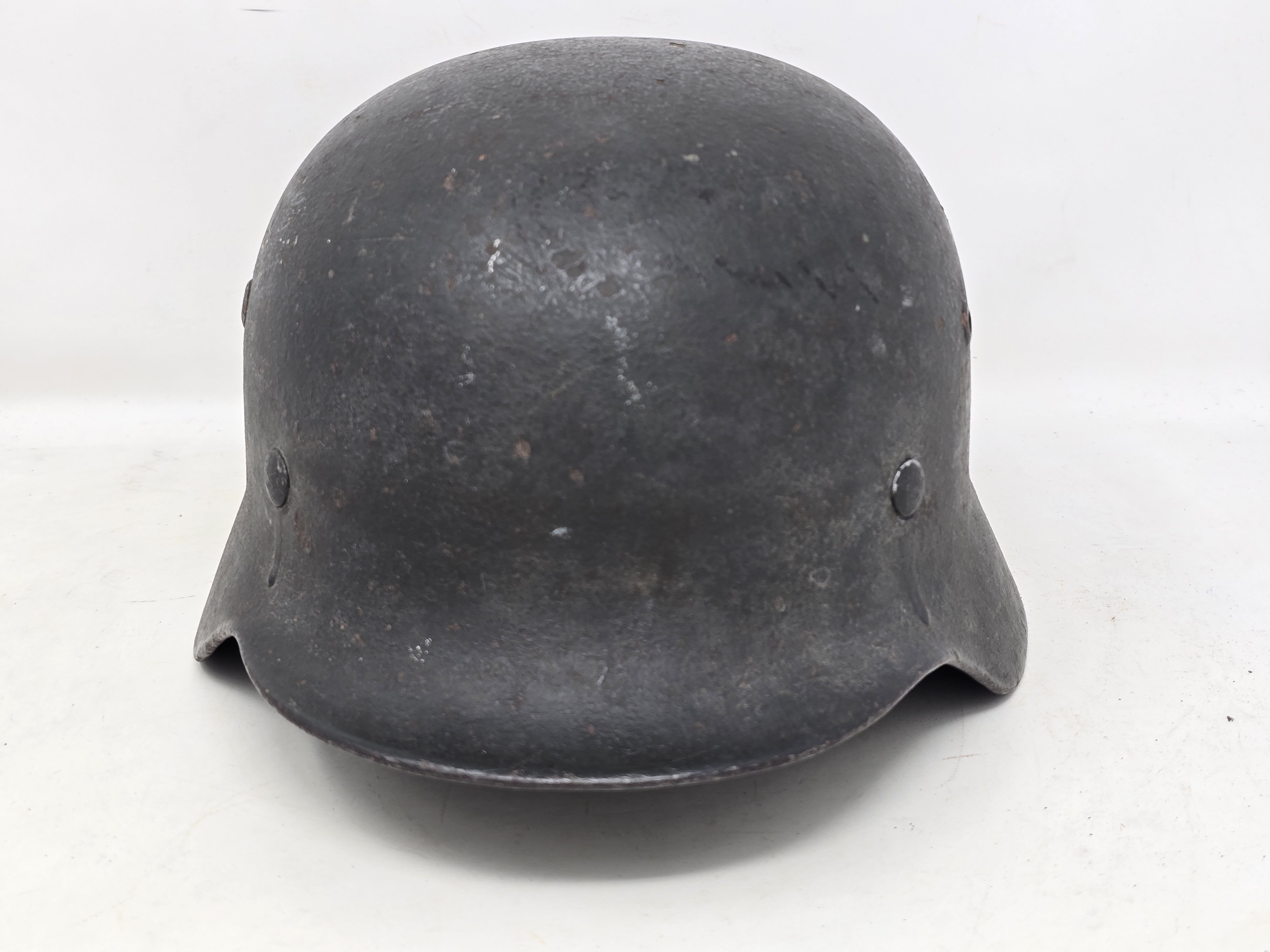 M35 Feldgrau Overpaint Combat Helmet — image 9