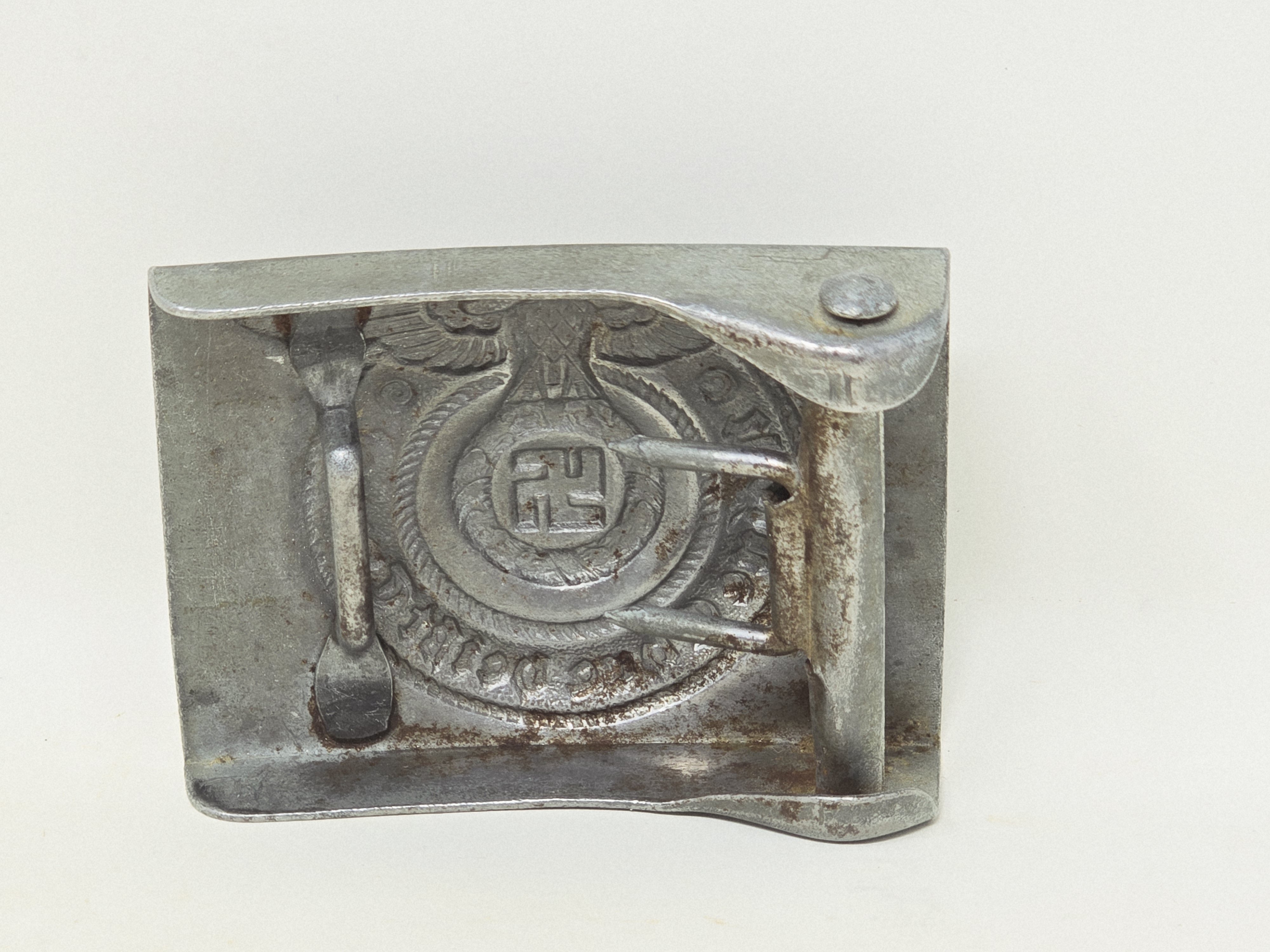 Waffen-SS Enlisted Buckle, Overhoff — image 2