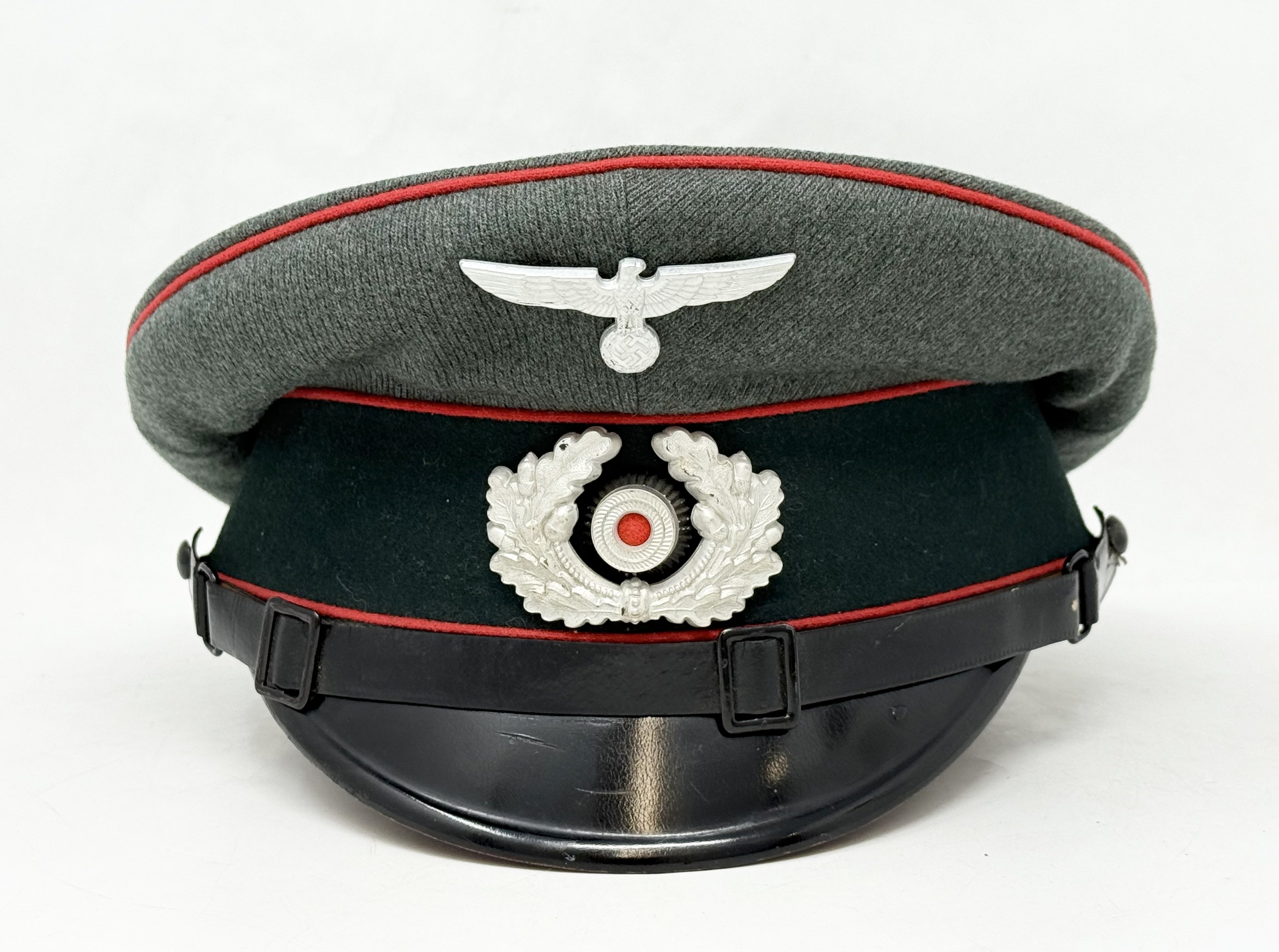 Heer Artillery EM/NCO Visor -Clemens Wagner 1939 — image 2