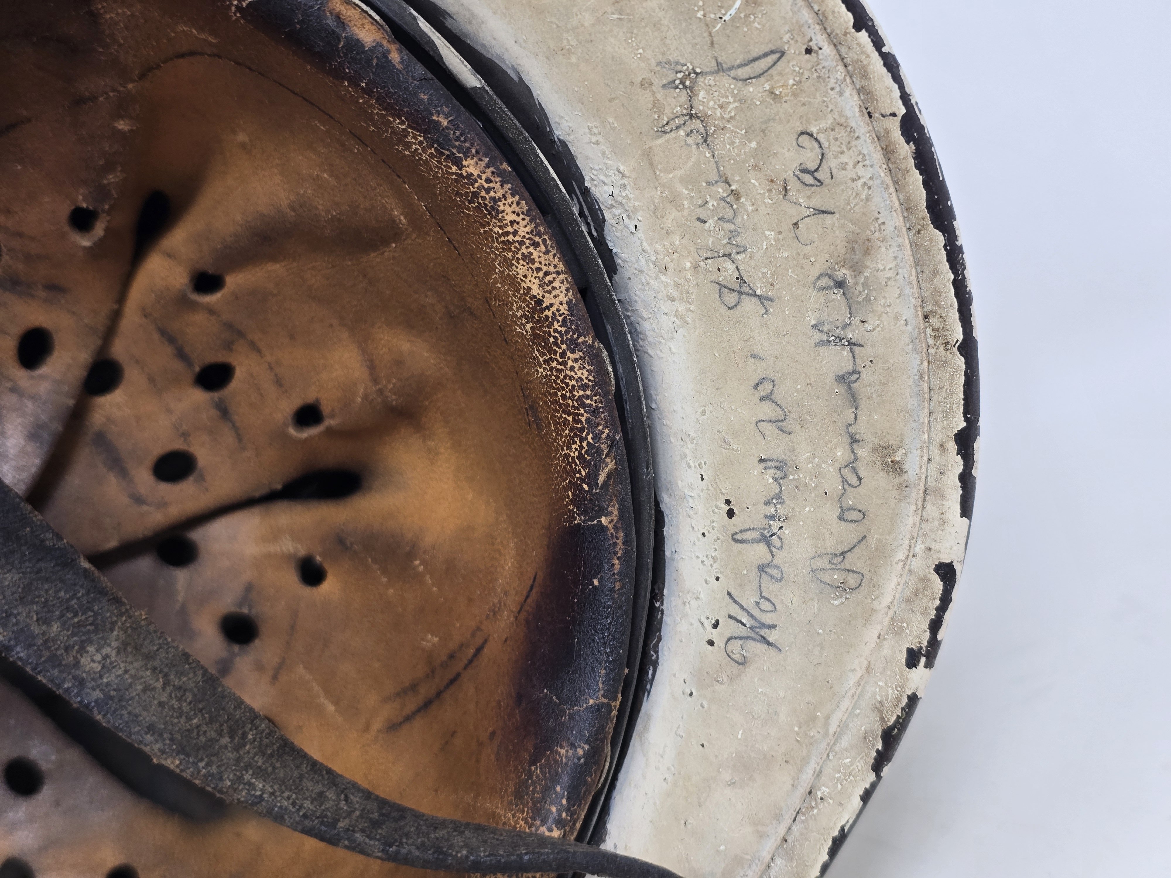 Heer Winter Camo Helmet With Unique History — image 12