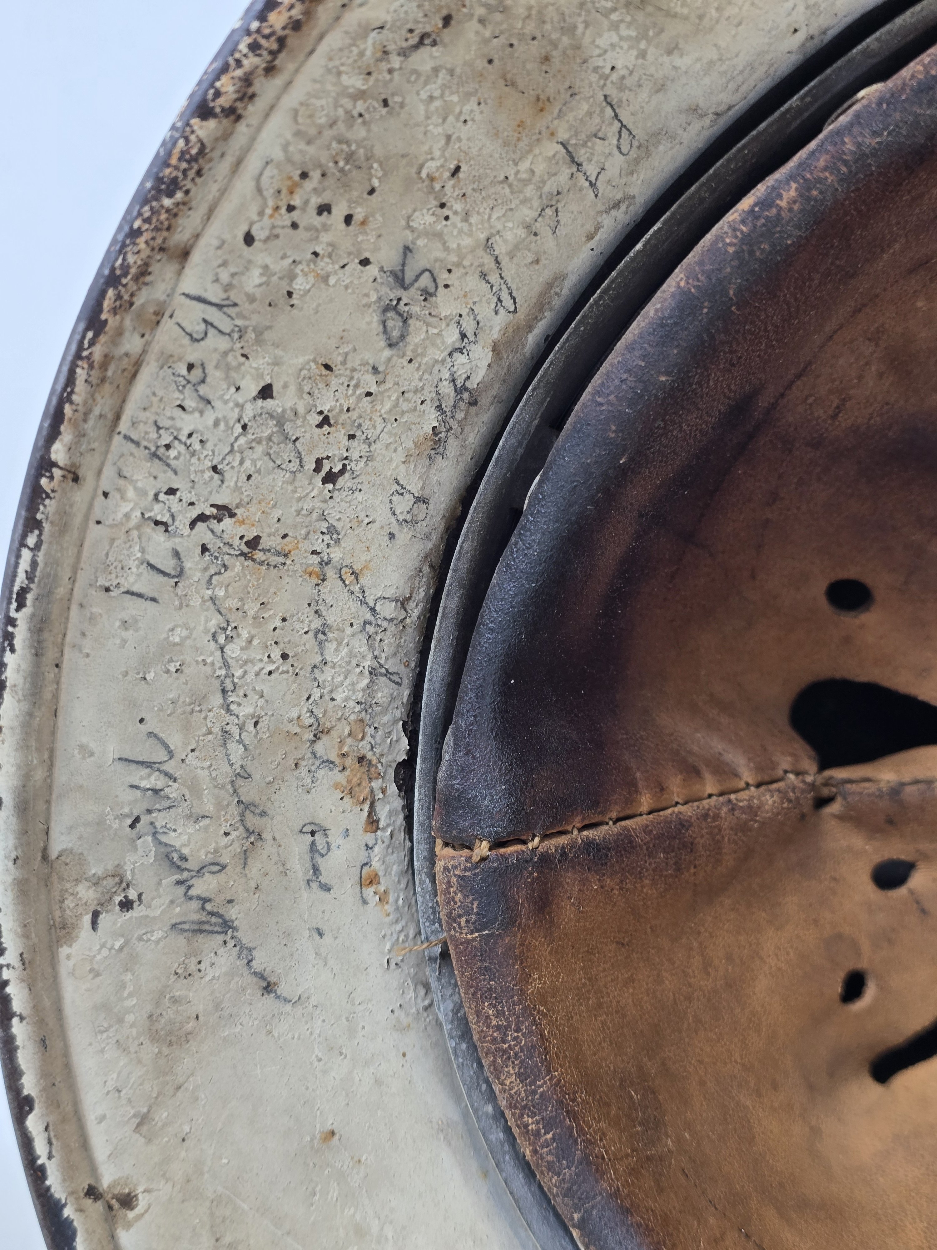 Heer Winter Camo Helmet With Unique History — image 13