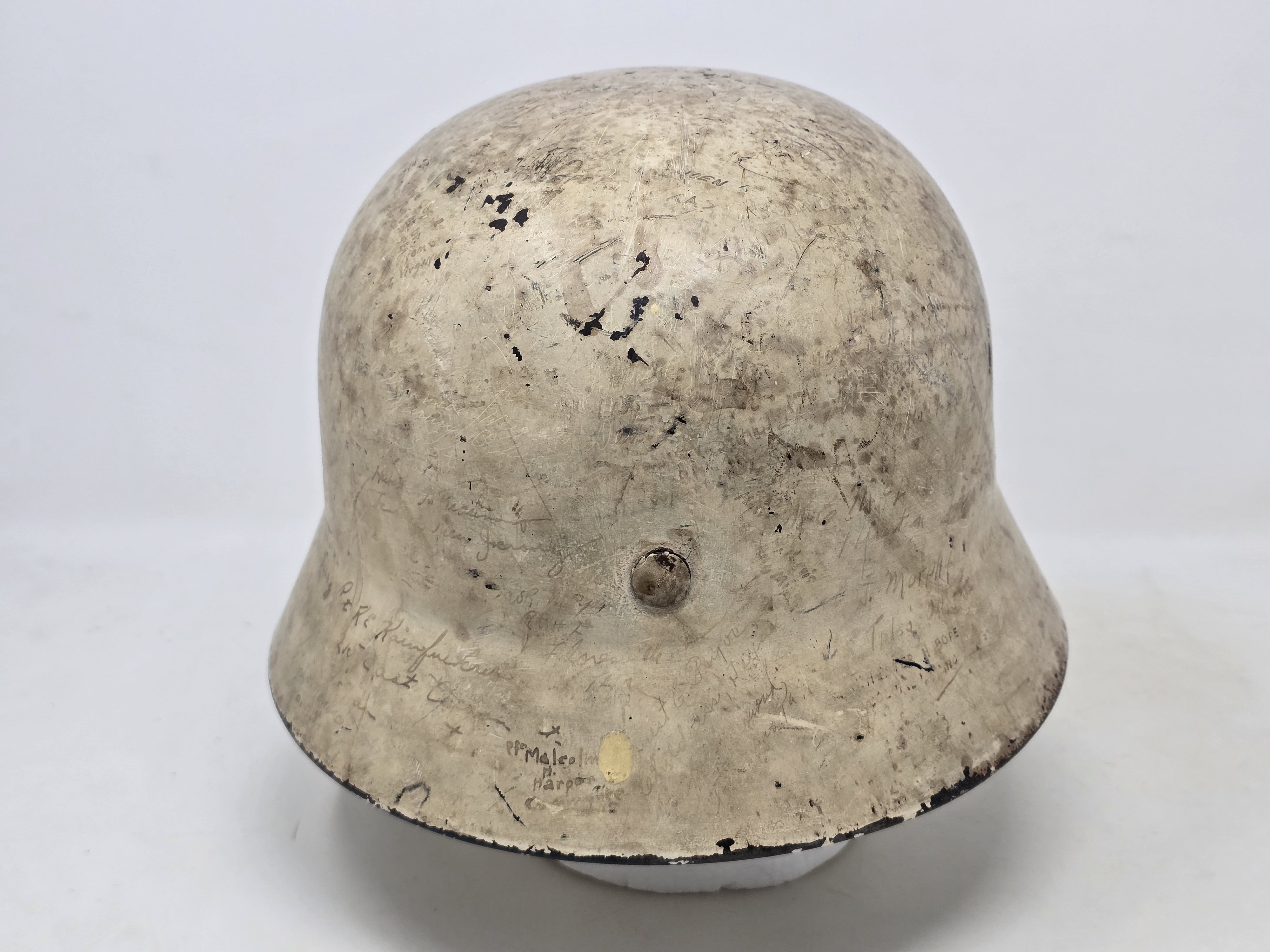 Heer Winter Camo Helmet With Unique History — image 6