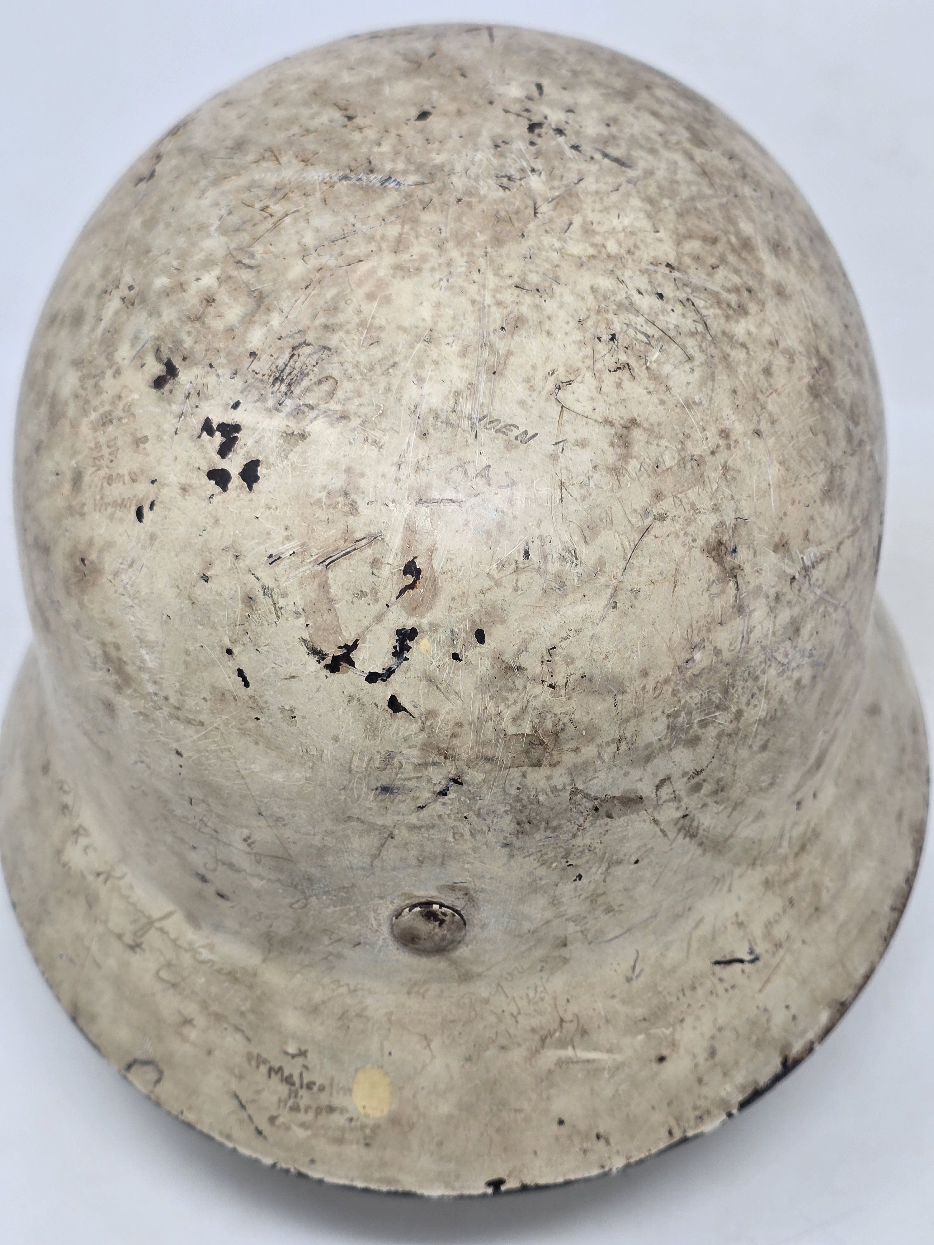 Heer Winter Camo Helmet With Unique History — image 7