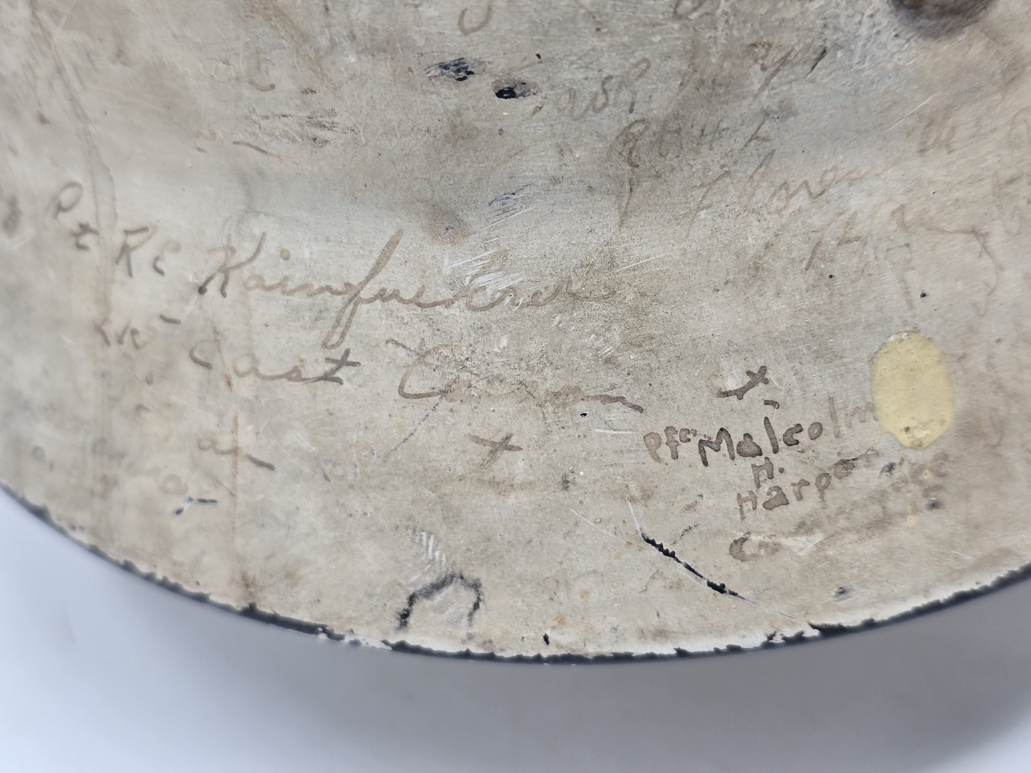 Heer Winter Camo Helmet With Unique History — image 8