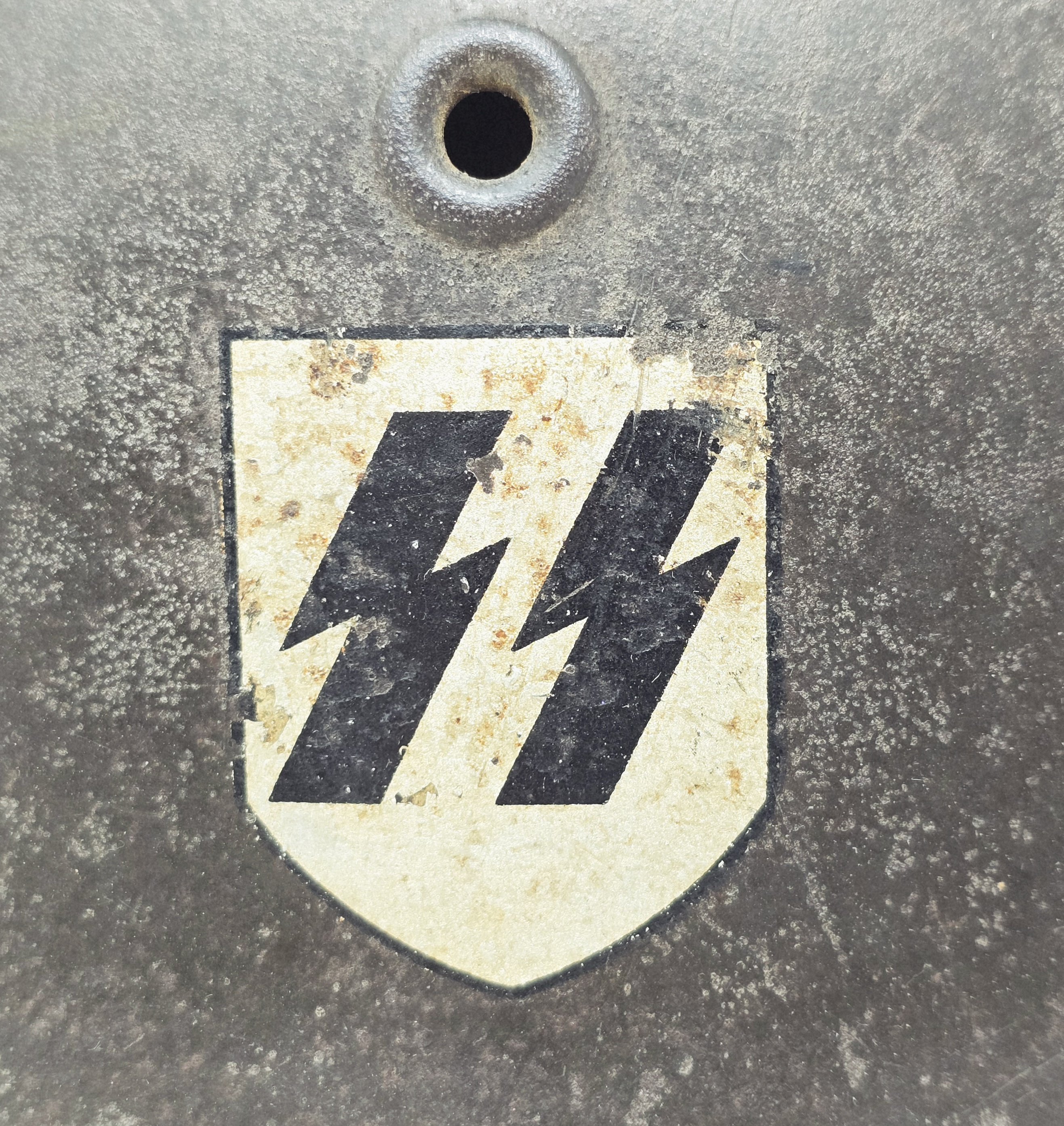 Waffen-SS ,,Wiking' Division Double Runic M35 Helmet — image 13