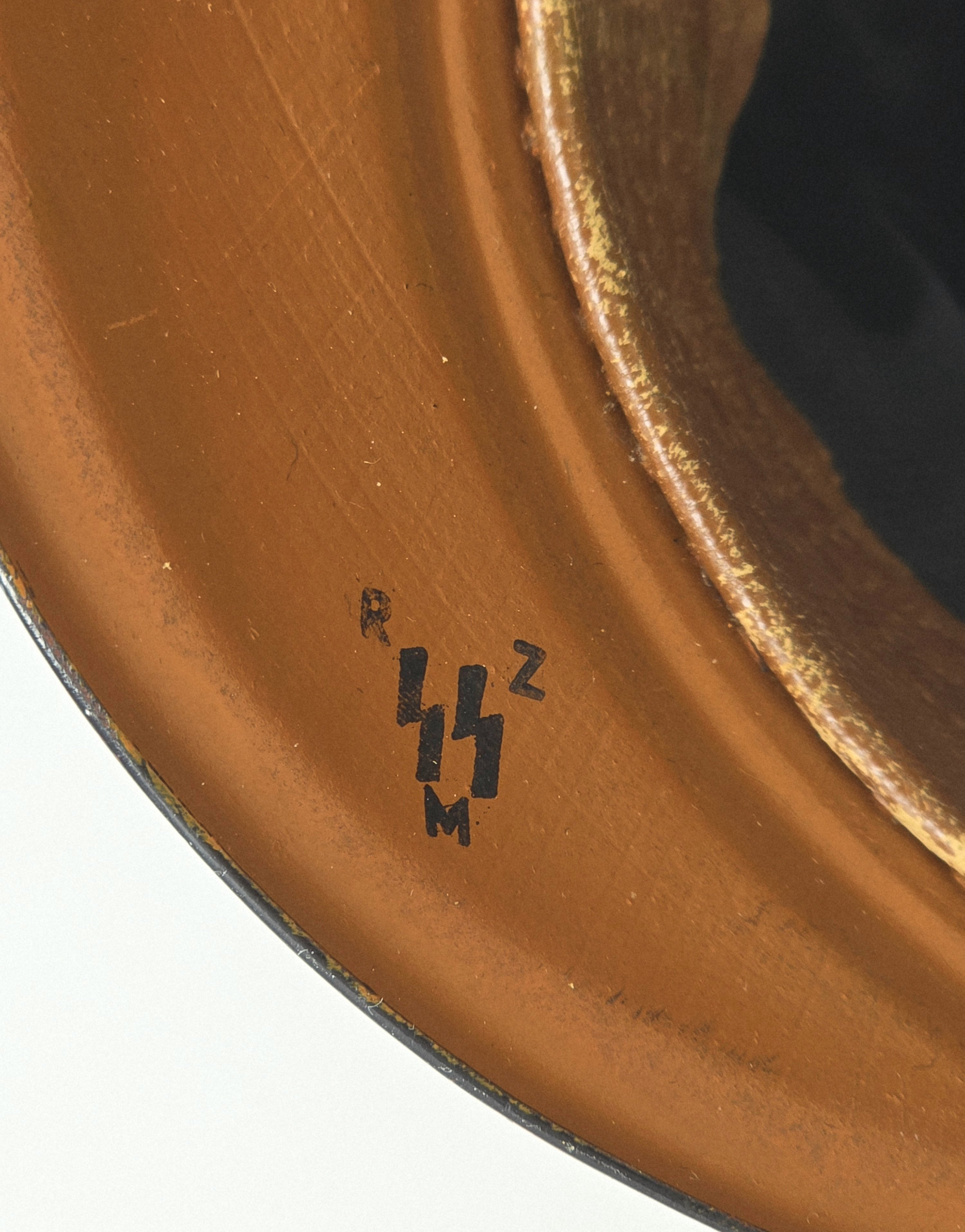 Beautiful Allgemeine-SS Officer's Visor Cap, Named — image 10