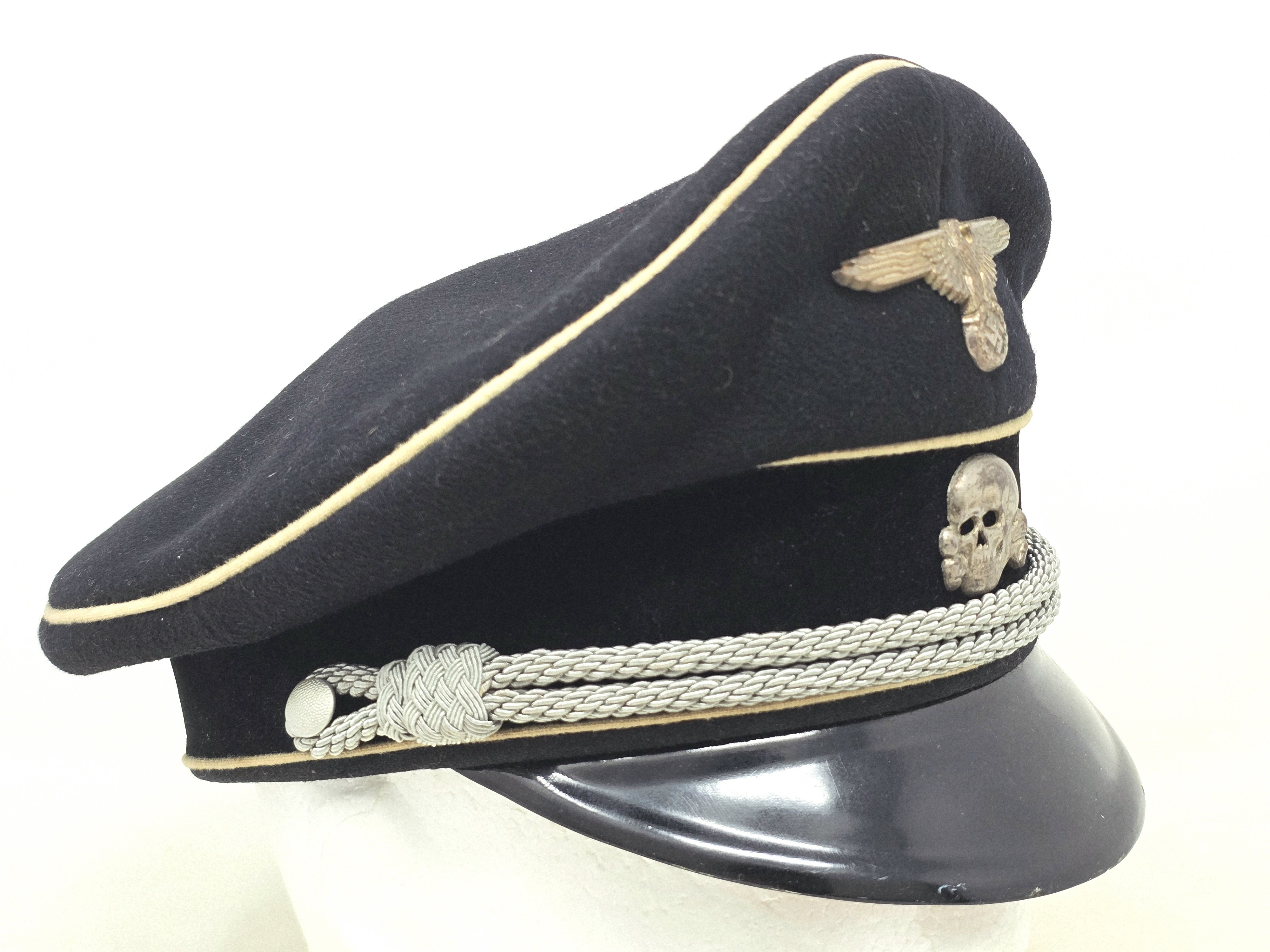 Beautiful Allgemeine-SS Officer's Visor Cap, Named — image 7