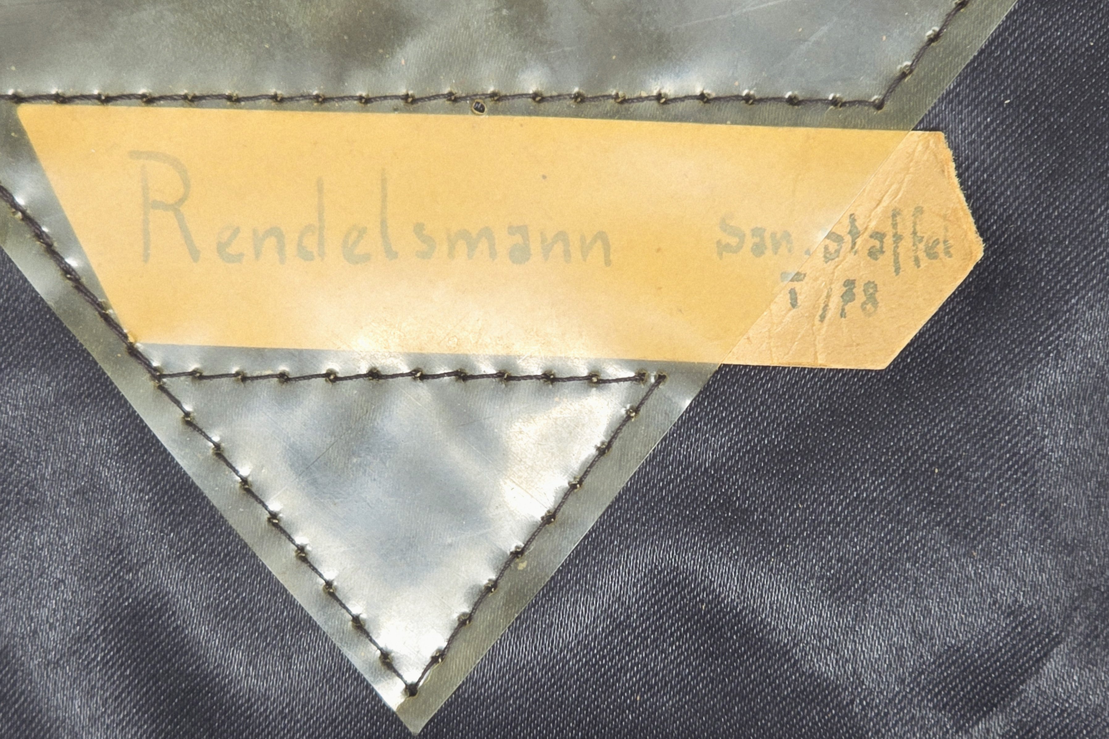 Beautiful Allgemeine-SS Officer's Visor Cap, Named — image 9