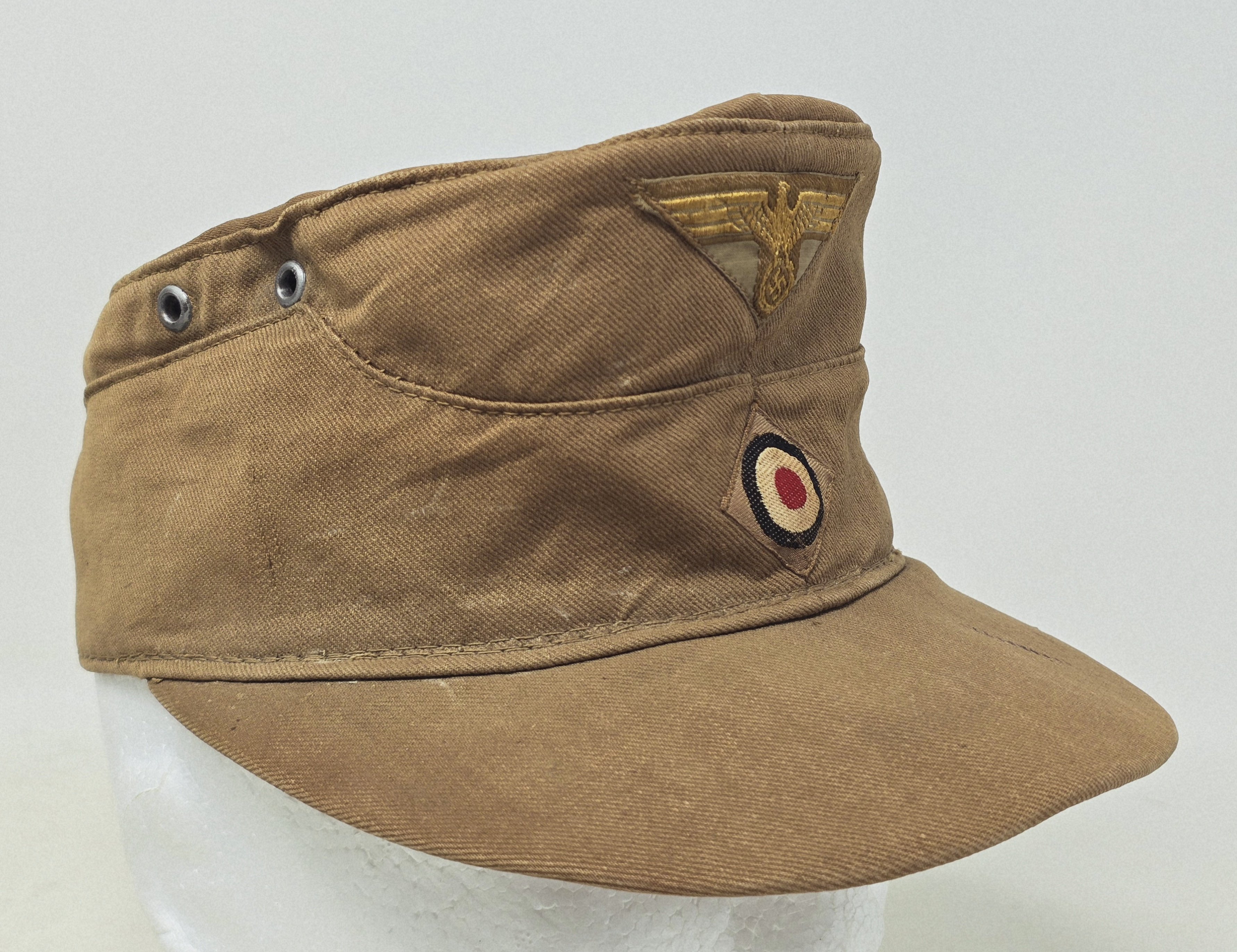 Striking Tropical Kriegsmarine M43 Cap — image 10