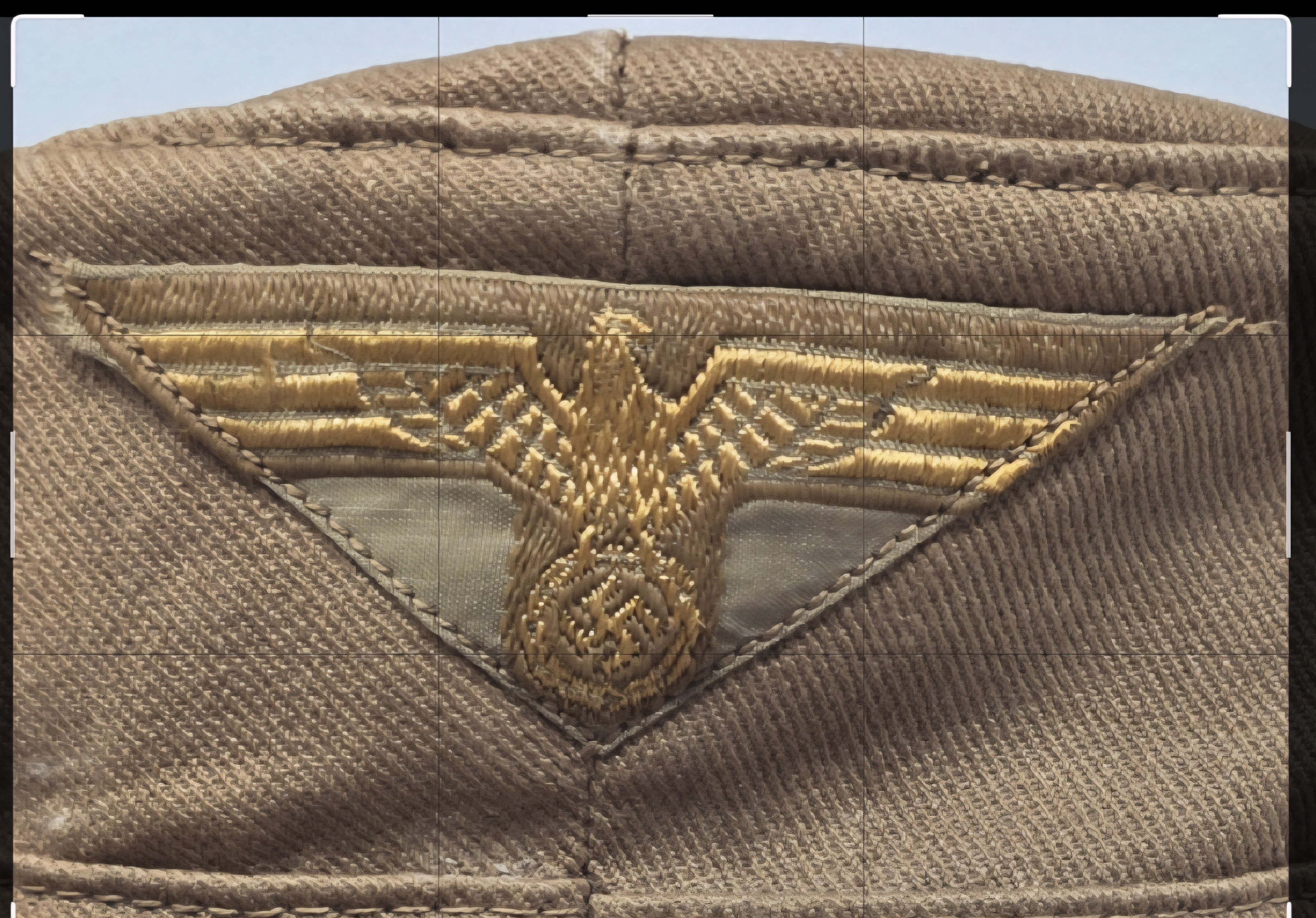 Striking Tropical Kriegsmarine M43 Cap — image 2