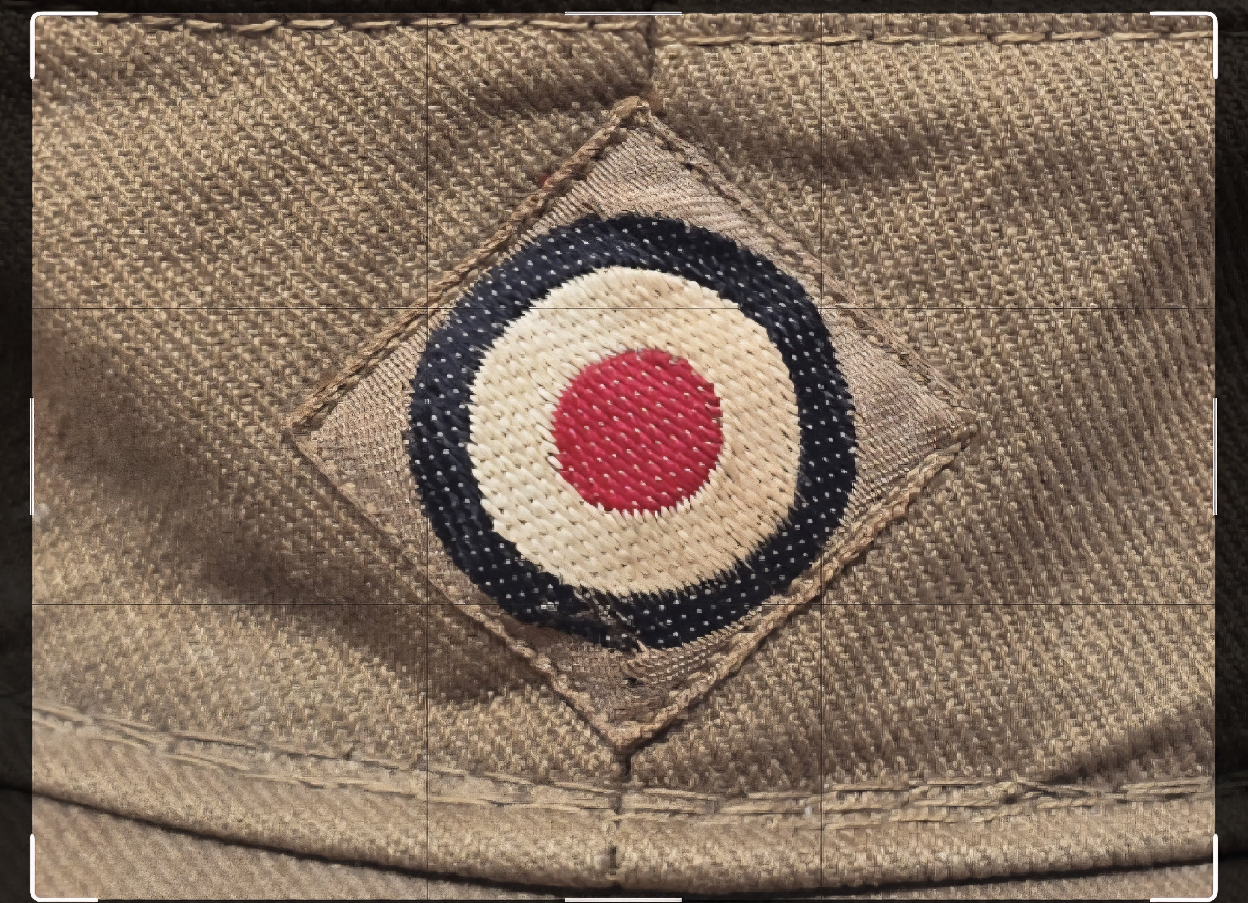 Striking Tropical Kriegsmarine M43 Cap — image 3