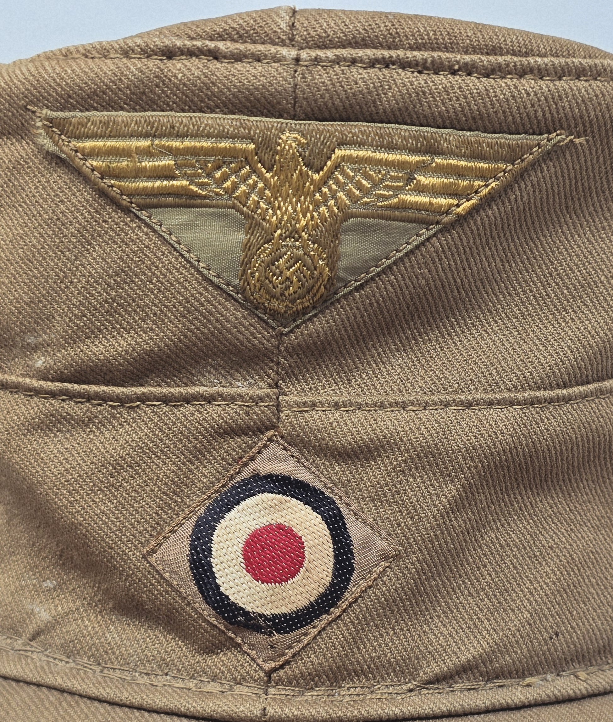 Striking Tropical Kriegsmarine M43 Cap — image 9