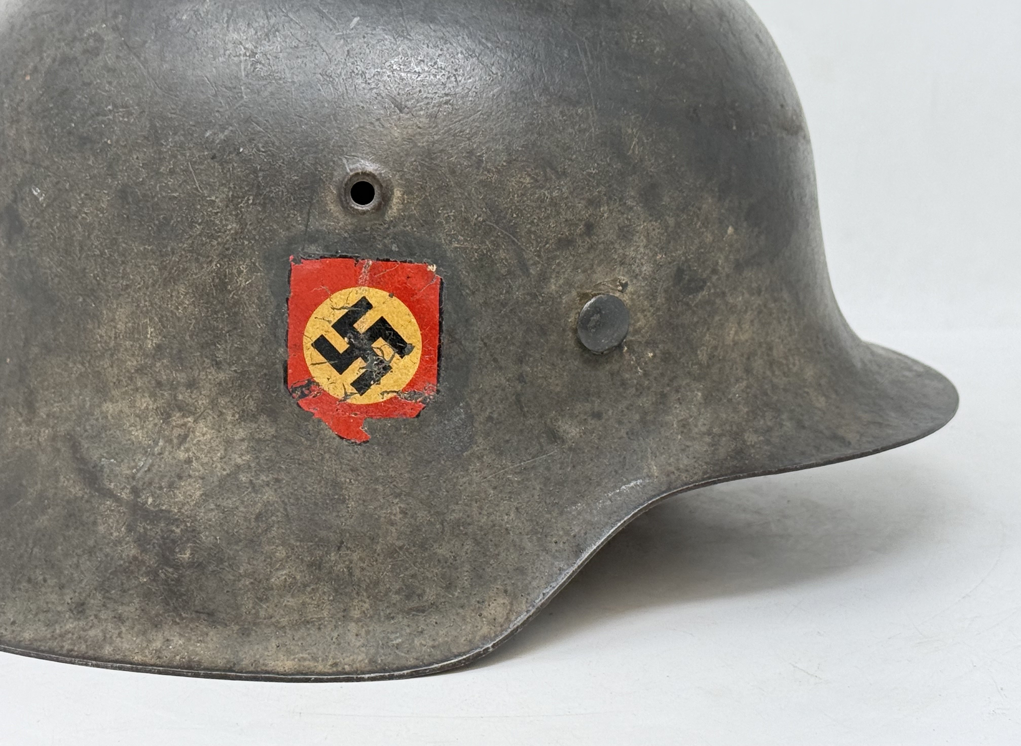 Police Double Decal Camo M42 Helmet — image 14