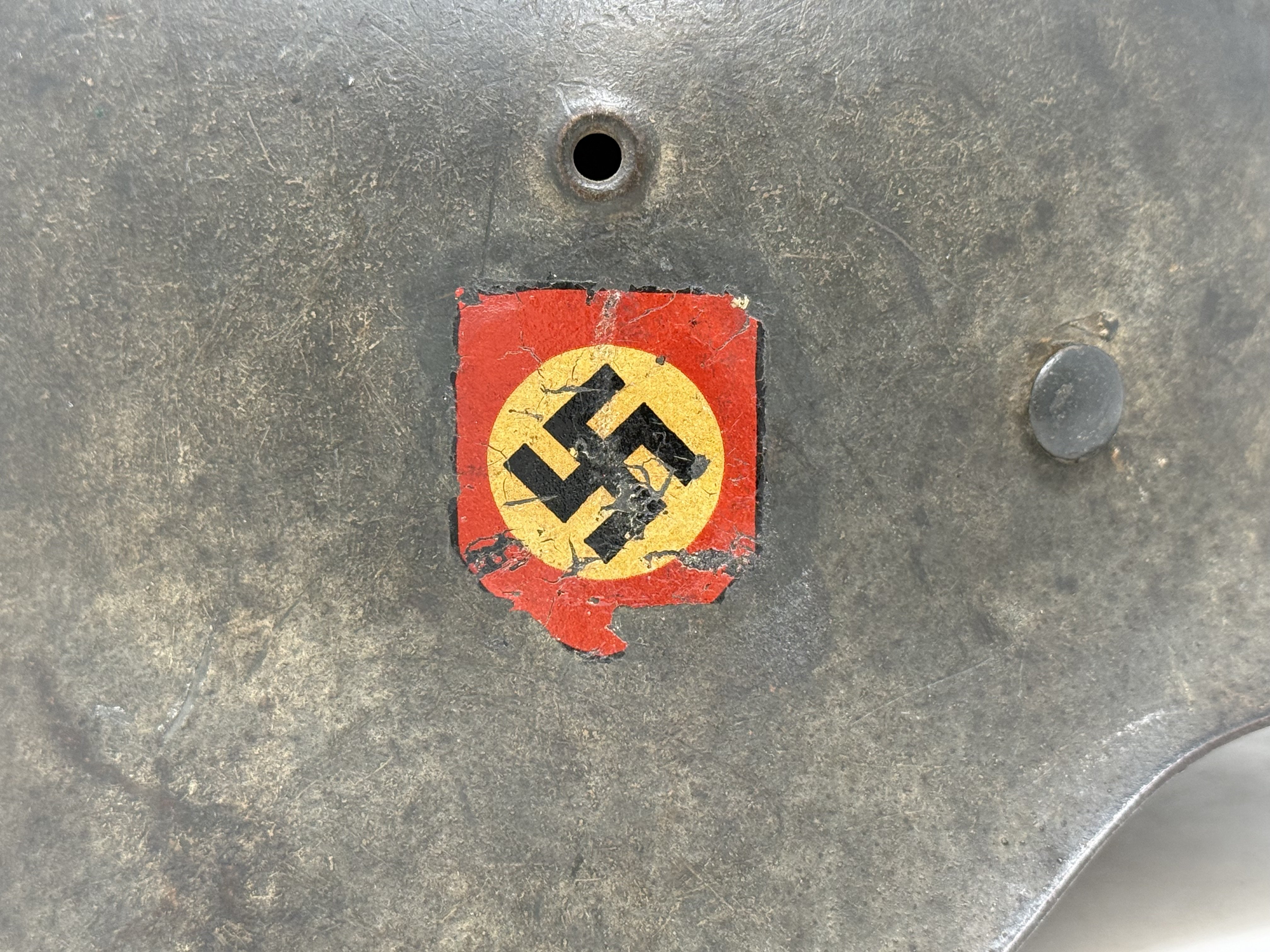 Police Double Decal Camo M42 Helmet — image 15