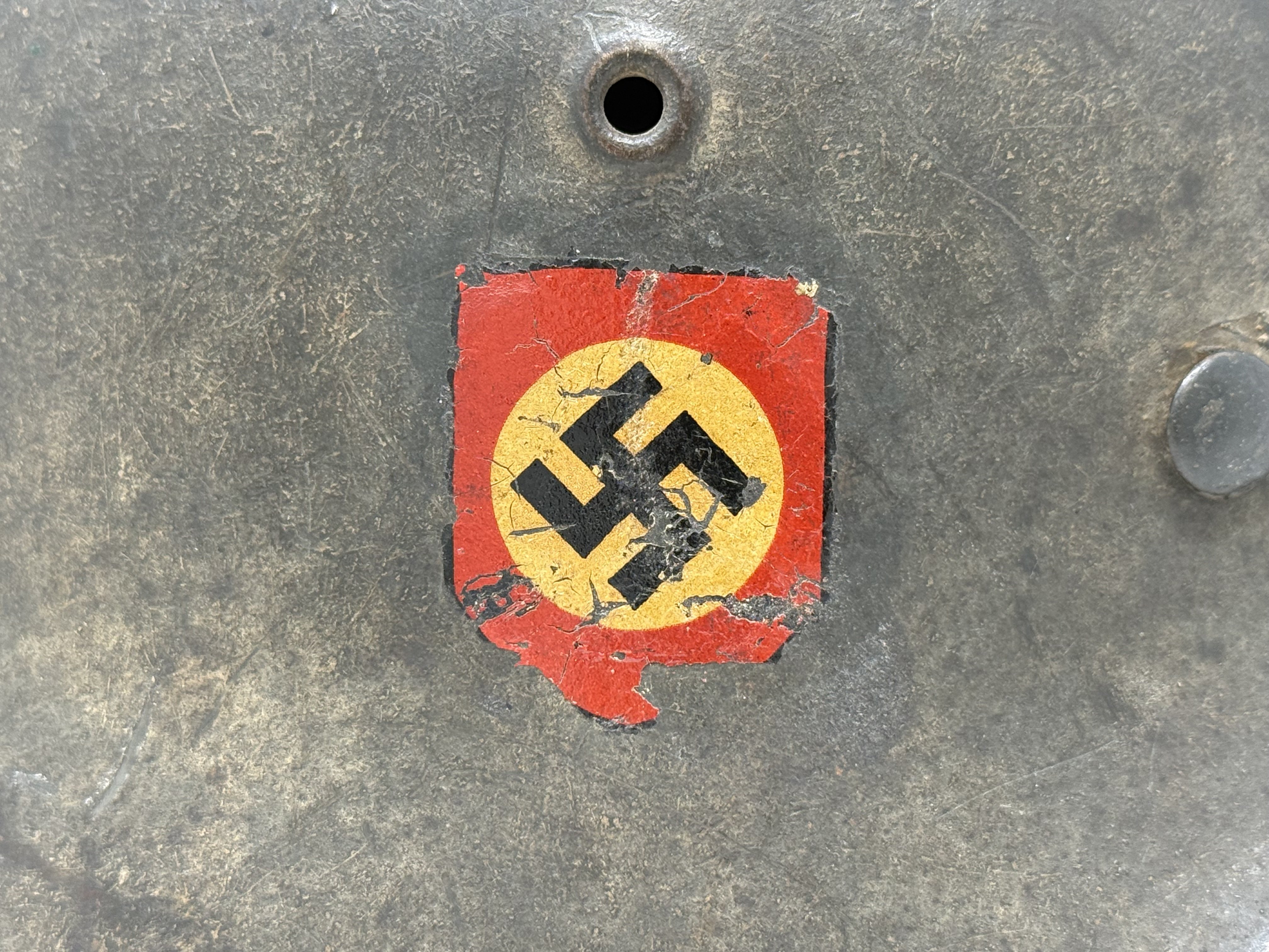 Police Double Decal Camo M42 Helmet — image 16