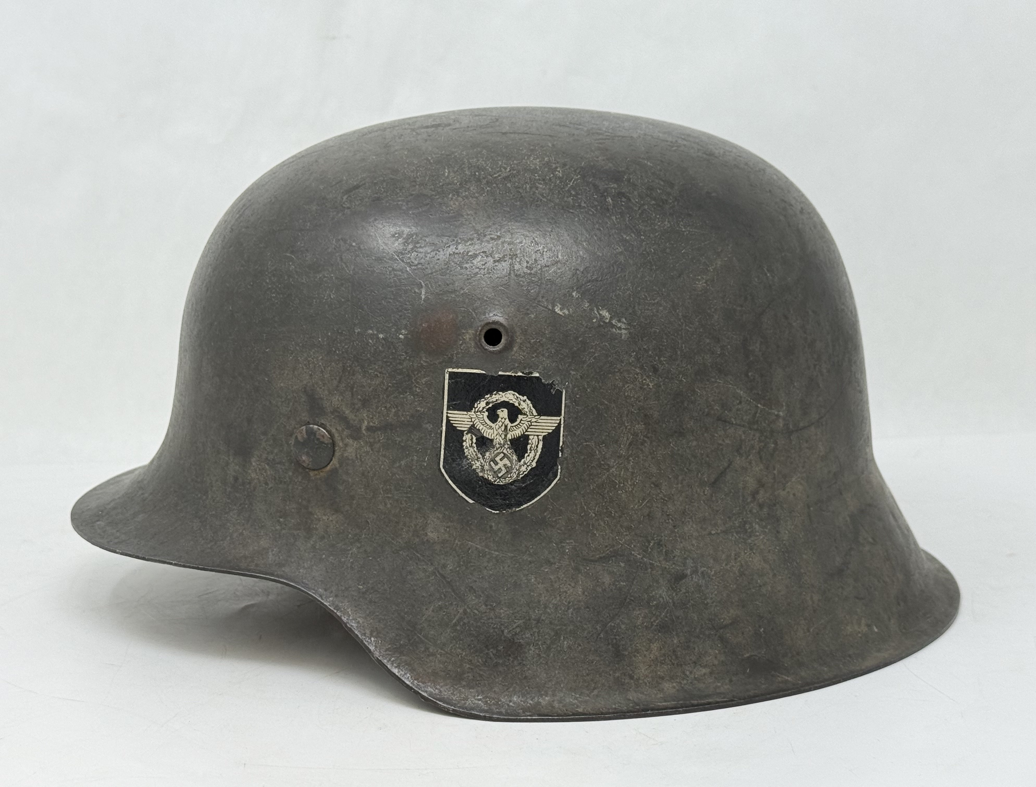 Police Double Decal Camo M42 Helmet — image 17