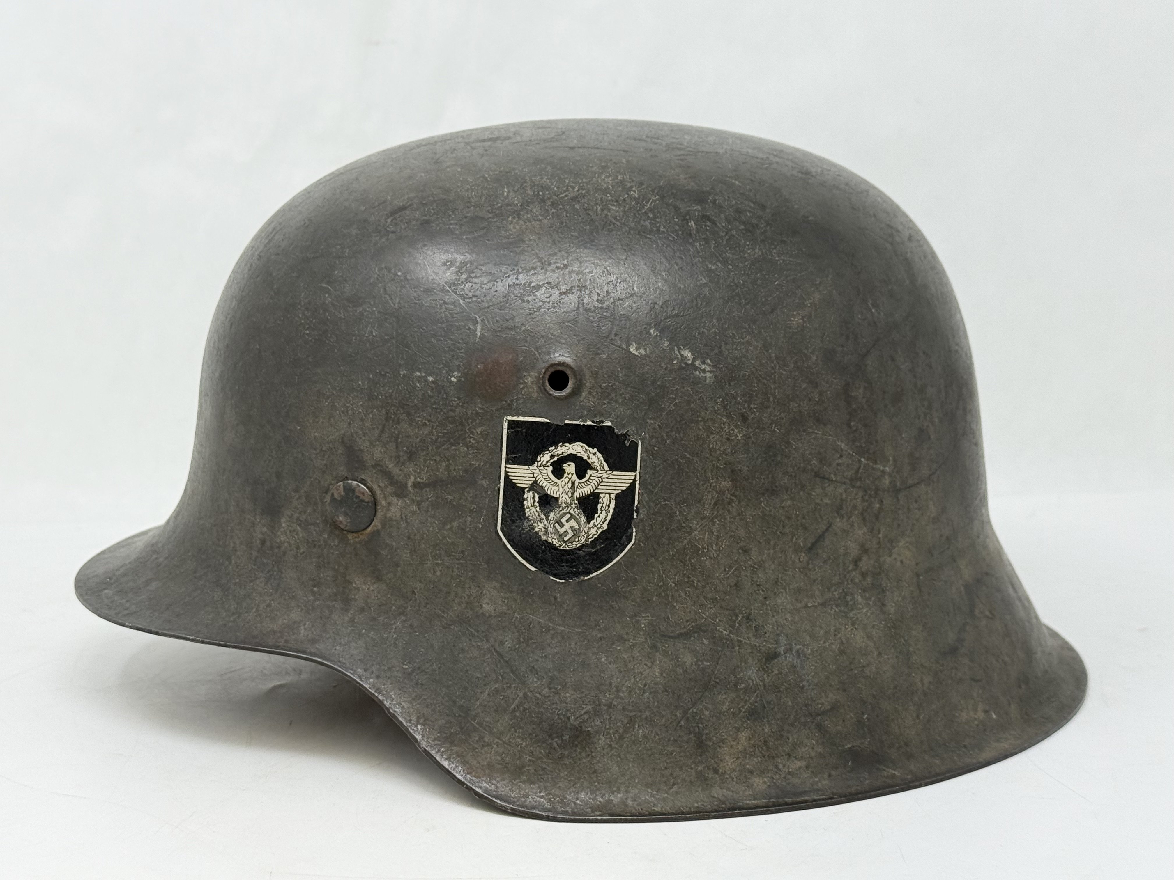 Police Double Decal Camo M42 Helmet — image 2