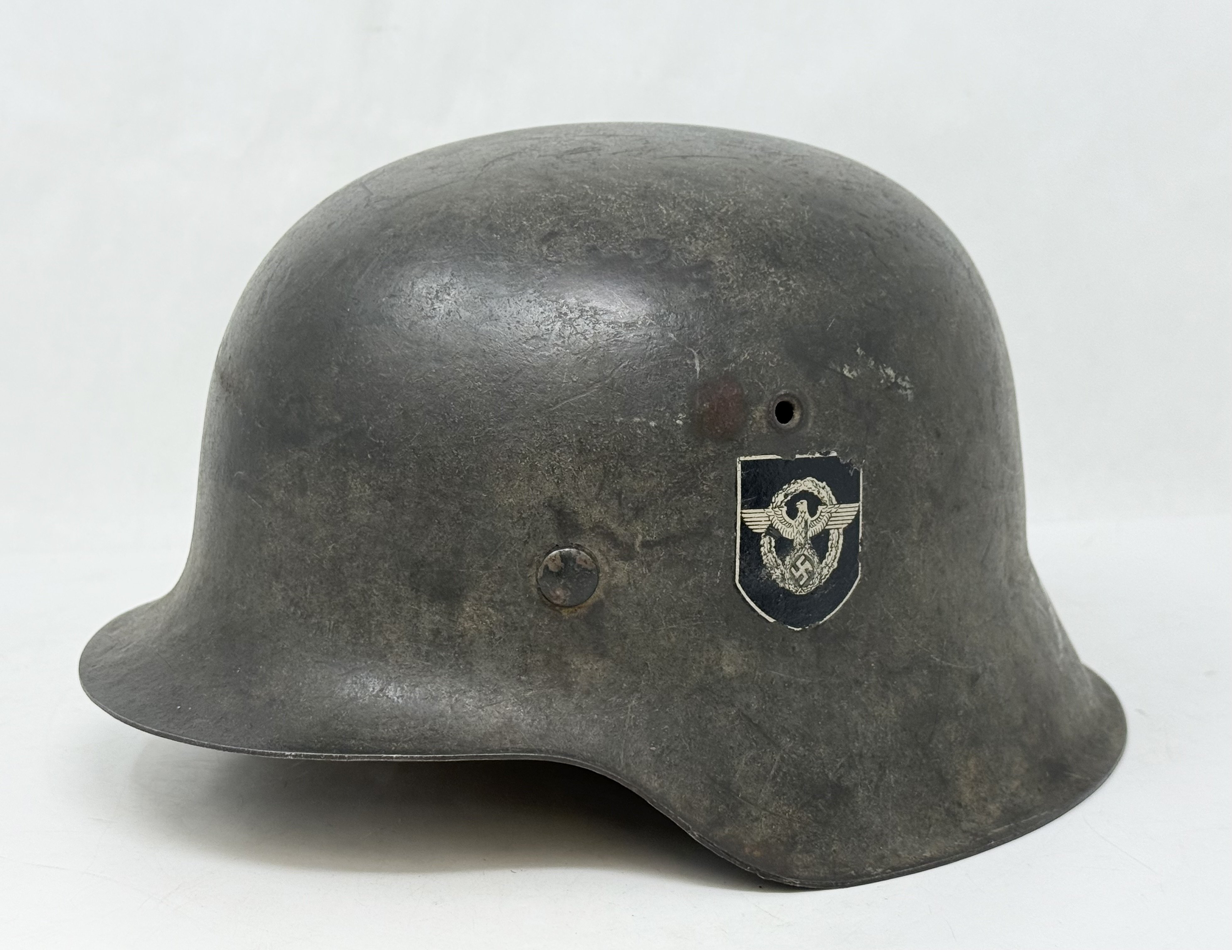 Police Double Decal Camo M42 Helmet — image 3