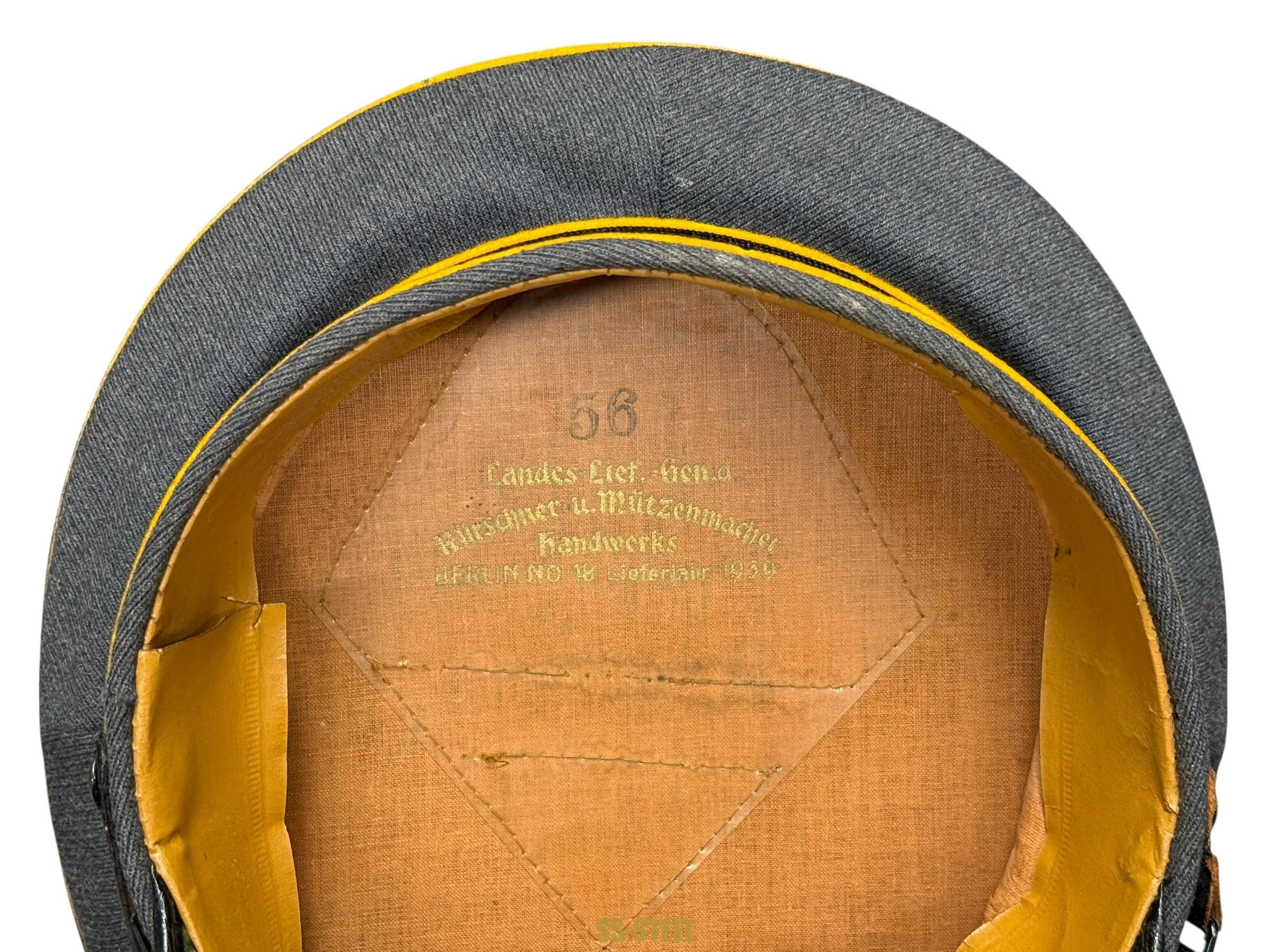 Luftwaffe EM/NCO Flieger /Fallschirmjager Visor — image 12