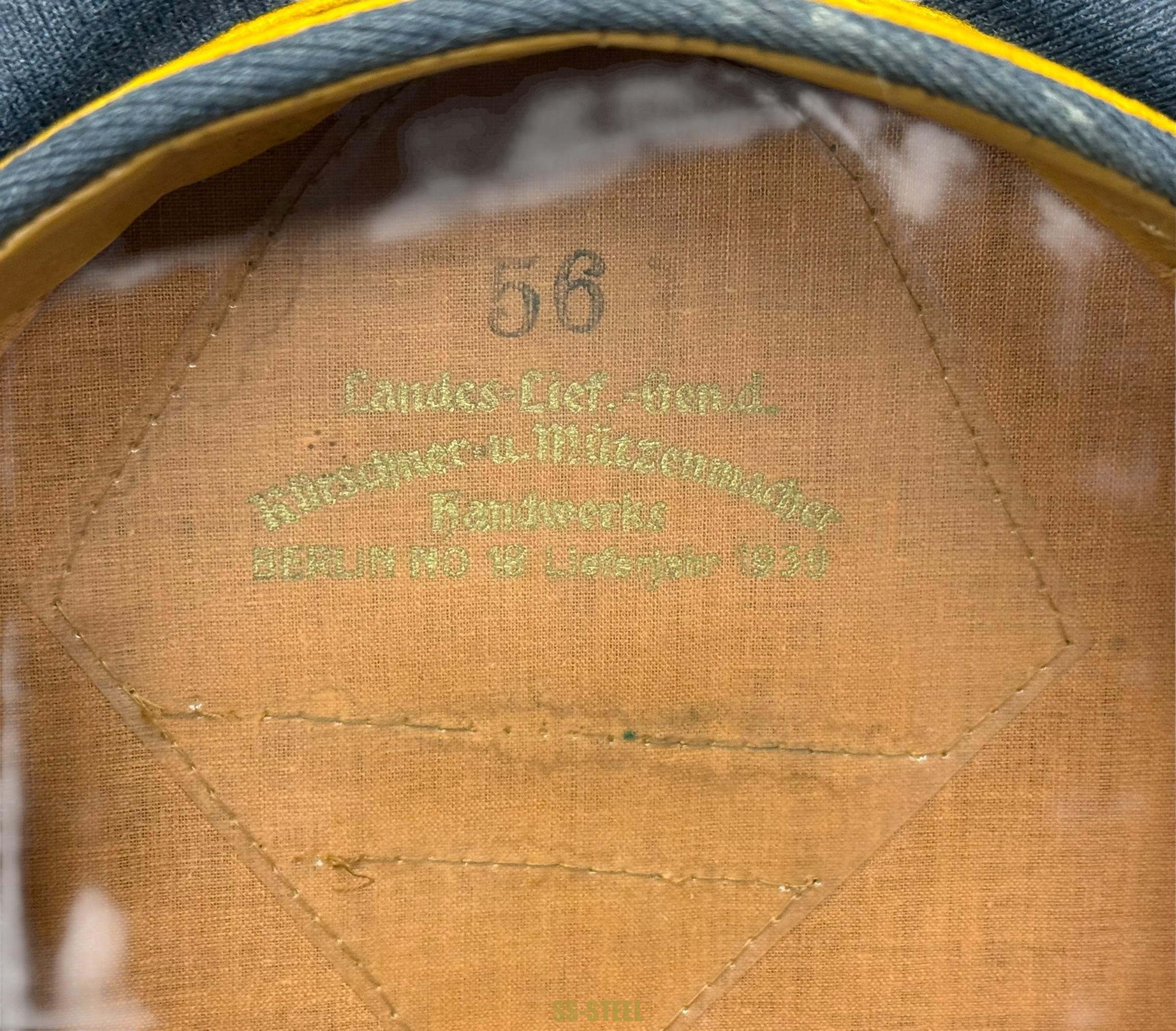 Luftwaffe EM/NCO Flieger /Fallschirmjager Visor — image 13